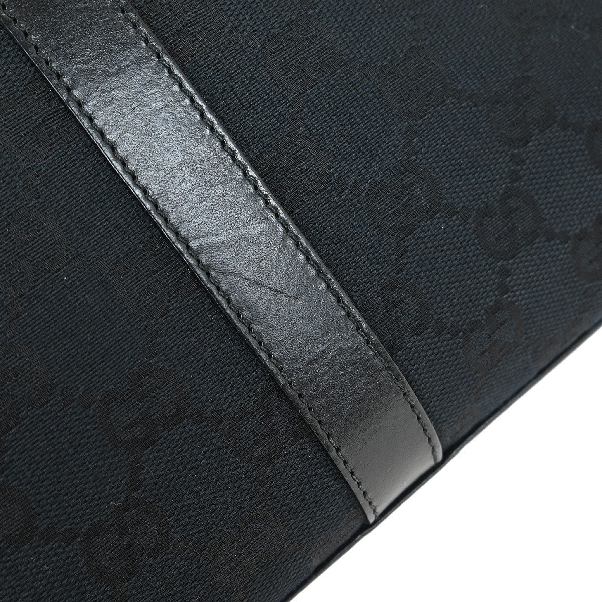 Gucci Black GG Jackie Handbag