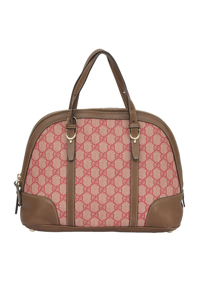 Gucci Gg Supreme Dome Satchel Handbag