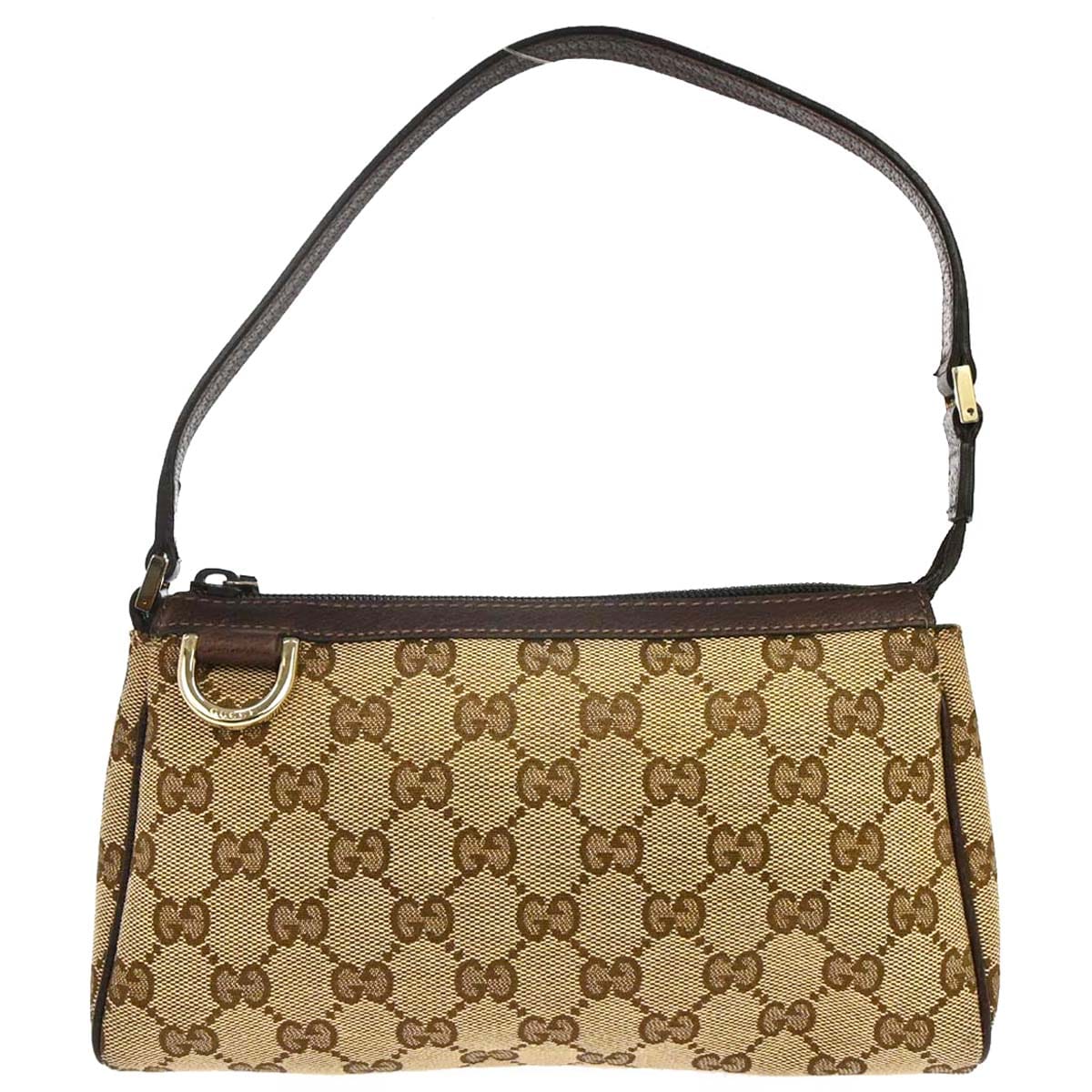 Gucci Brown GG Abbey D Ring Handbag