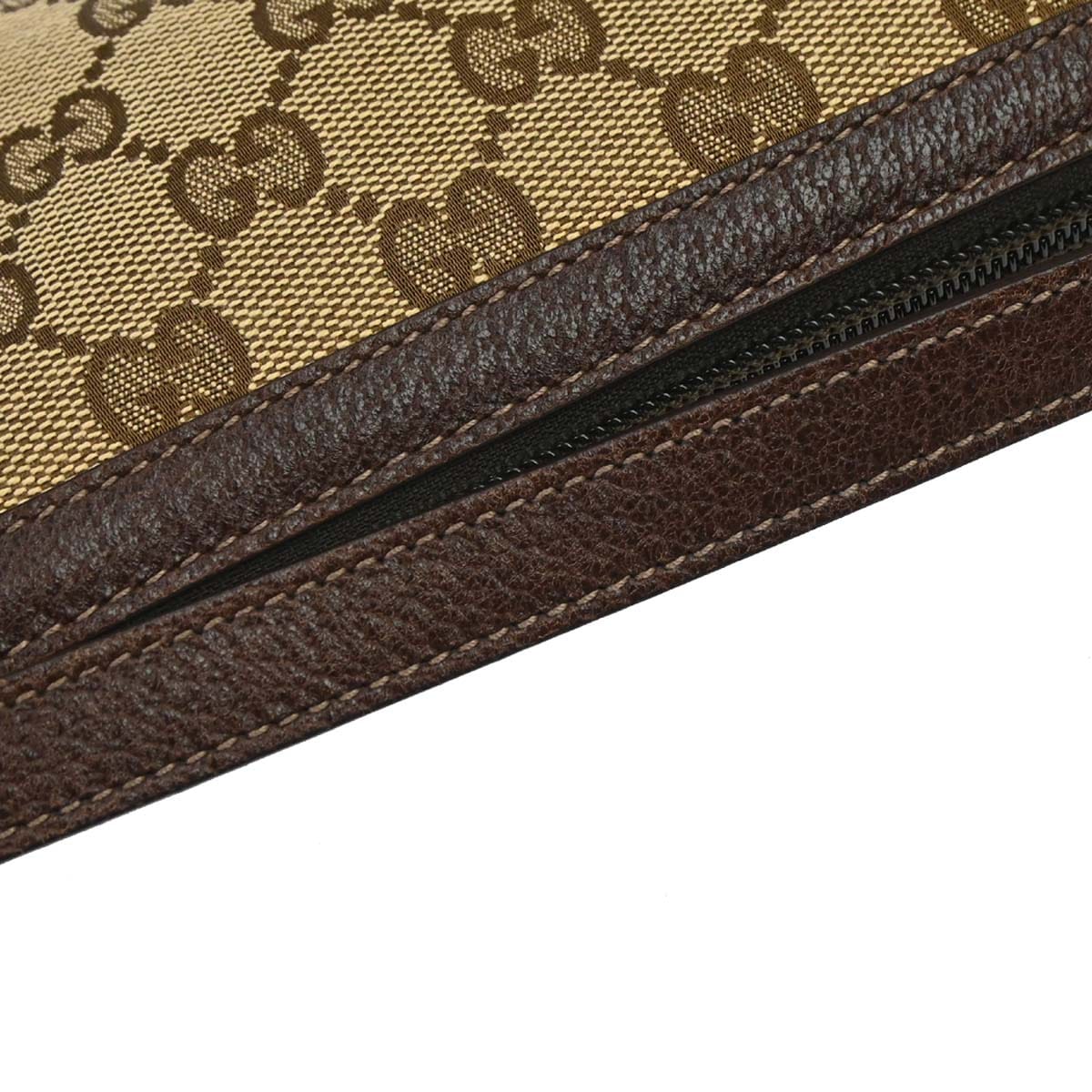 Gucci Brown GG Abbey D Ring Handbag