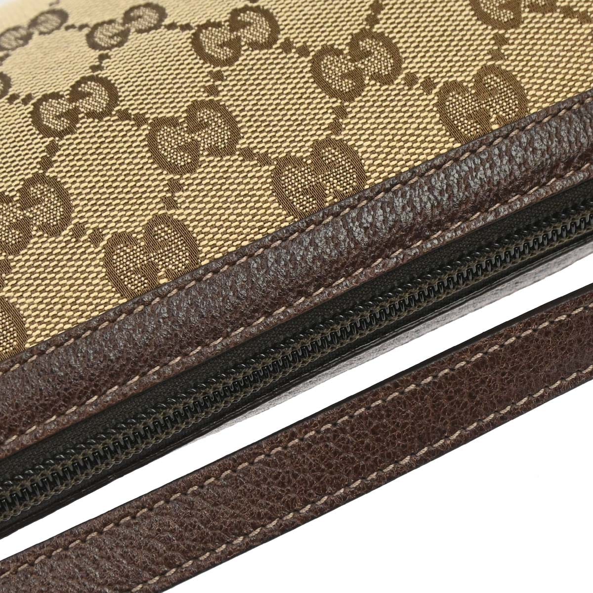 Gucci Brown GG Abbey D Ring Handbag