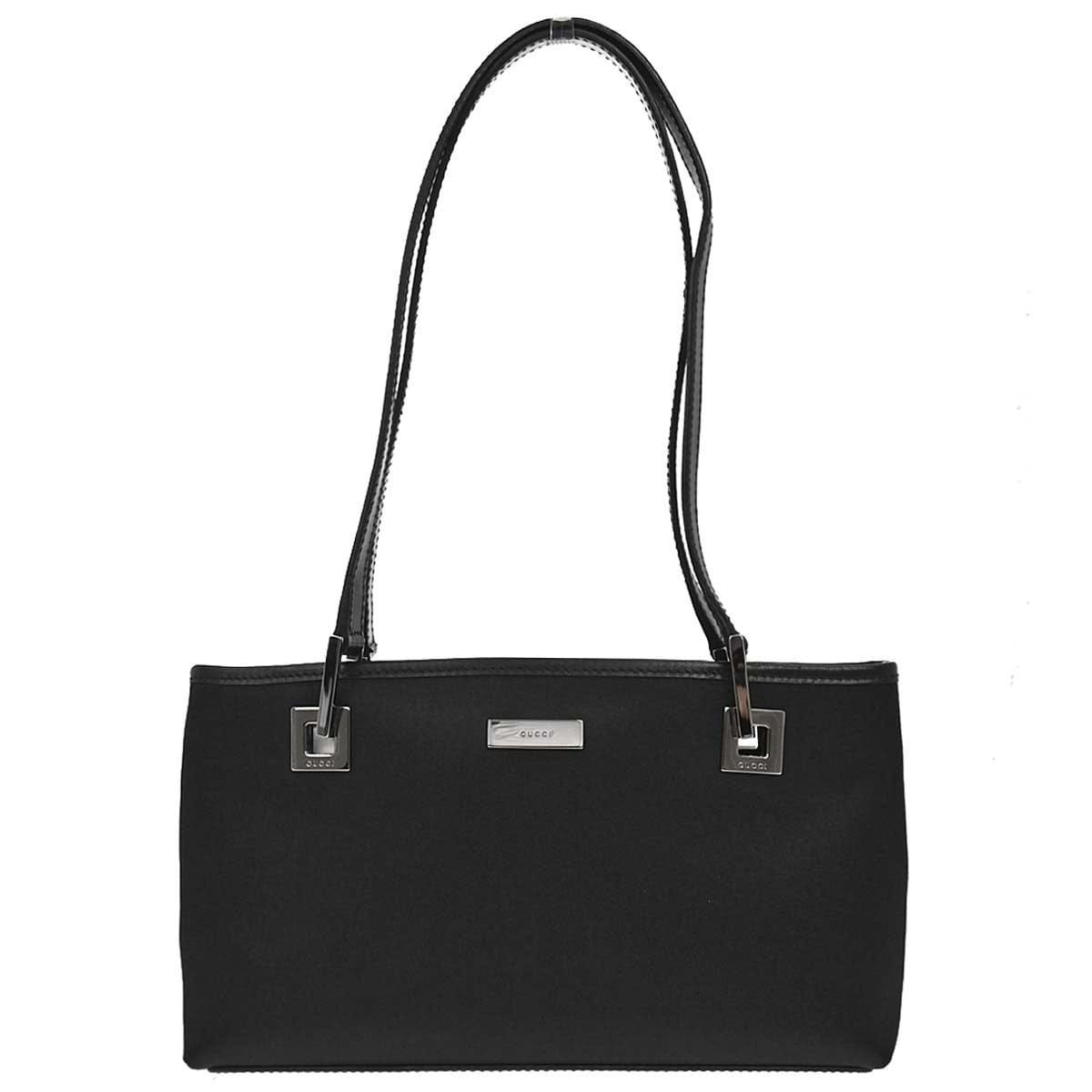 Gucci Black Satin Handbag