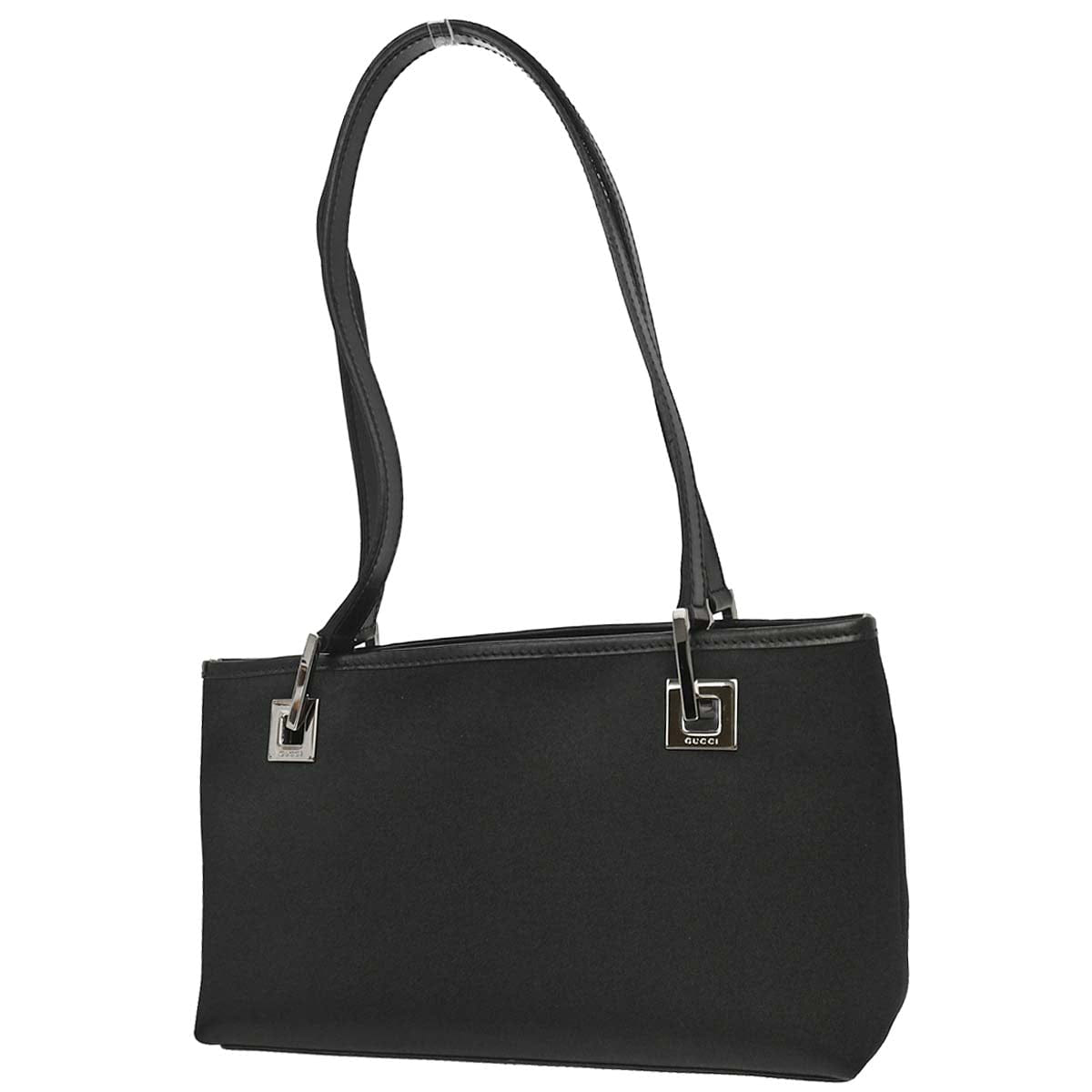 Gucci Black Satin Handbag