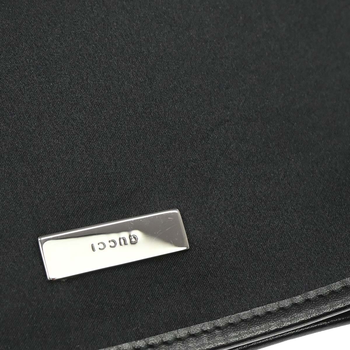 Gucci Black Satin Handbag