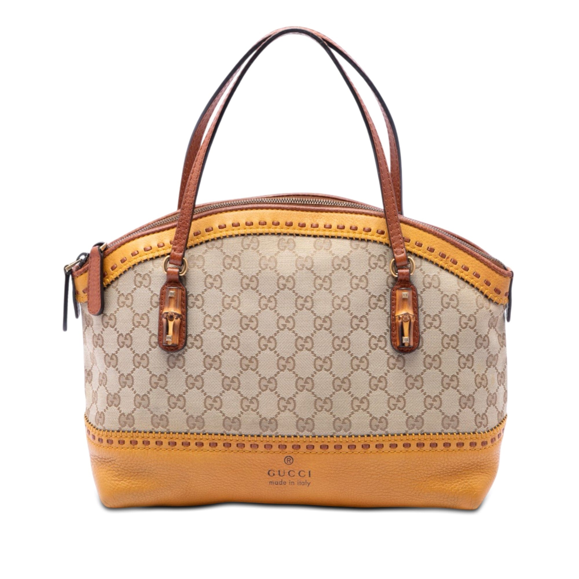Gucci GG Canvas Laidback Crafty Handbag