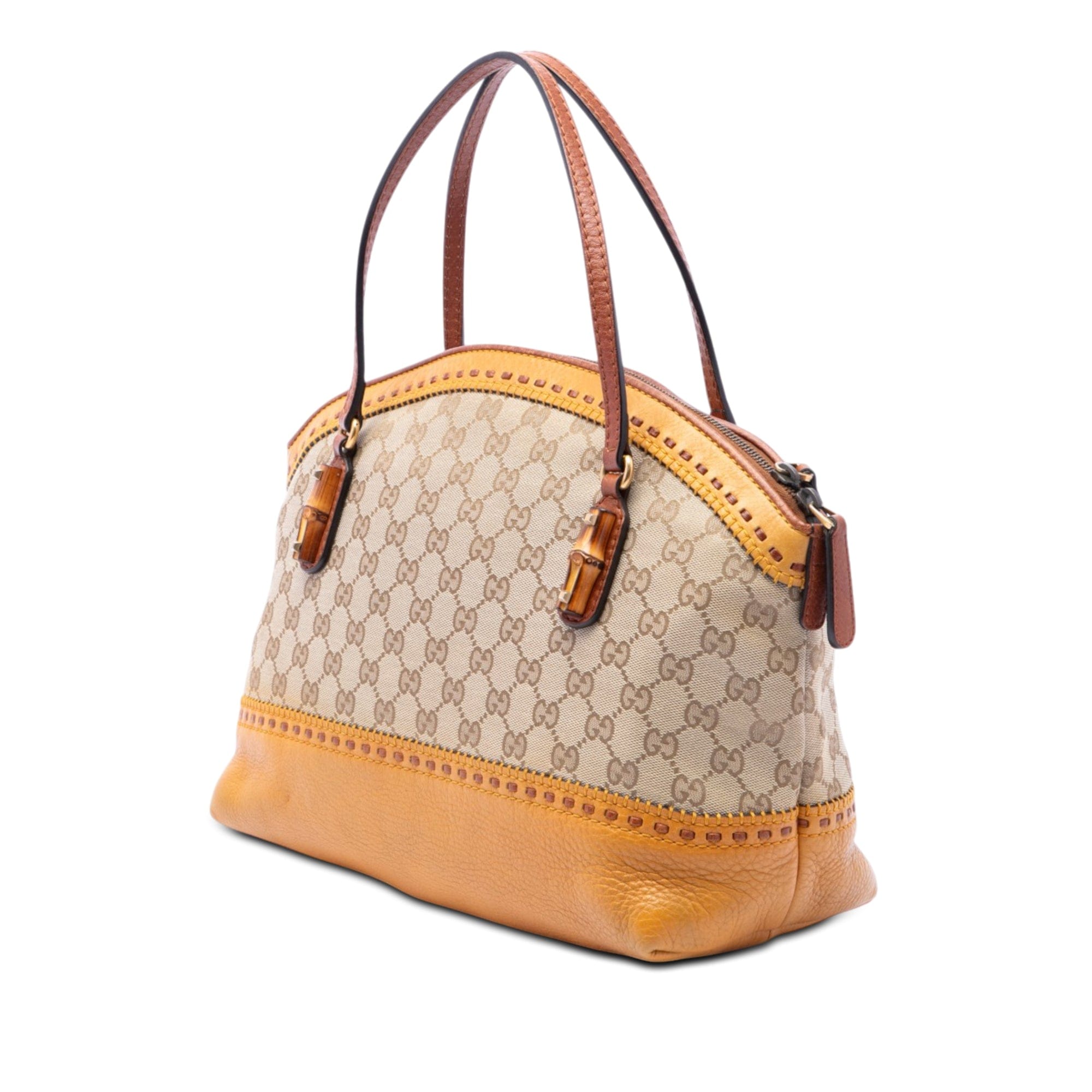 Gucci GG Canvas Laidback Crafty Handbag