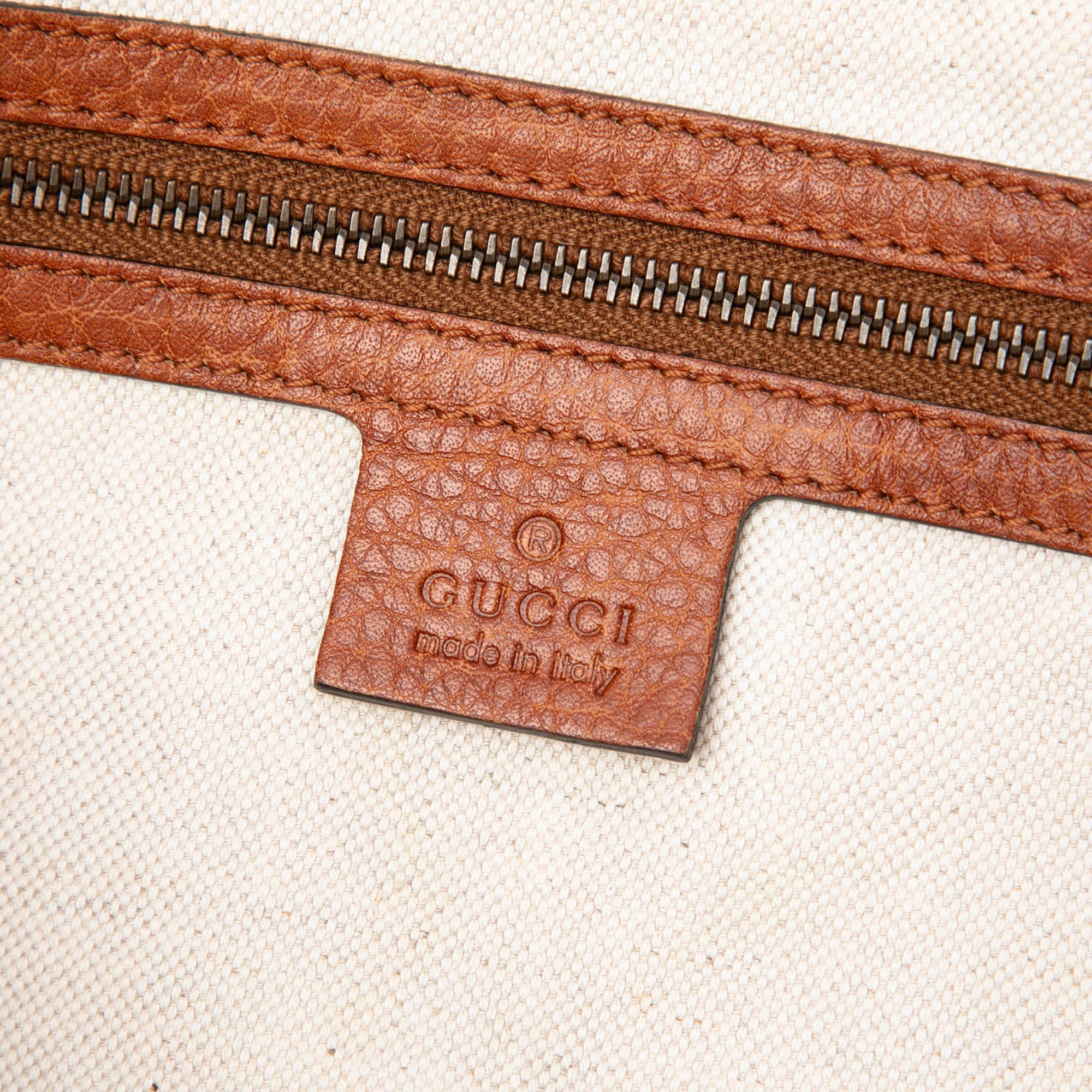 Gucci GG Canvas Laidback Crafty Handbag