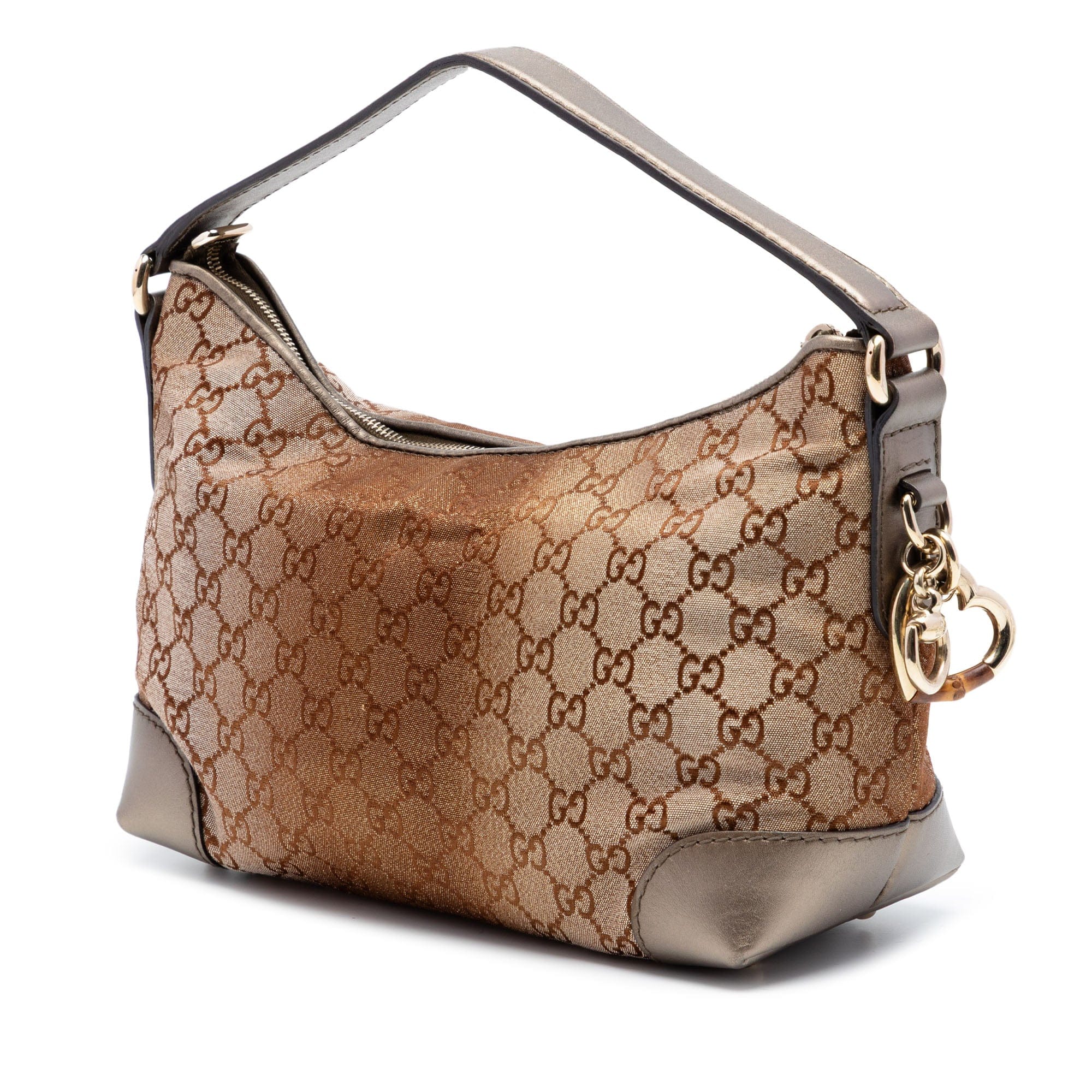 Gucci GG Lurex Heart Bit Handbag