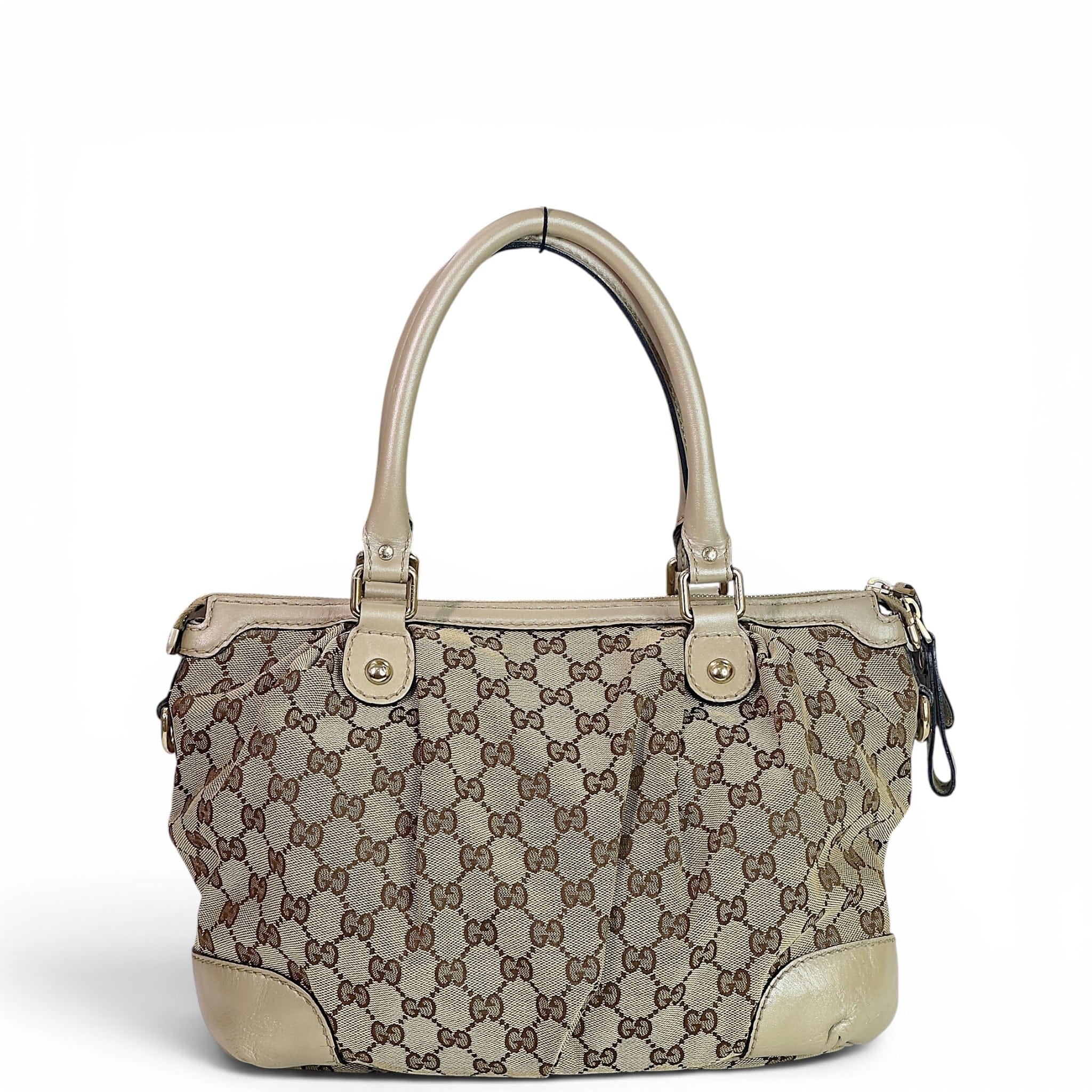 Gucci Sukey Gg Monogram Canvas Handbag