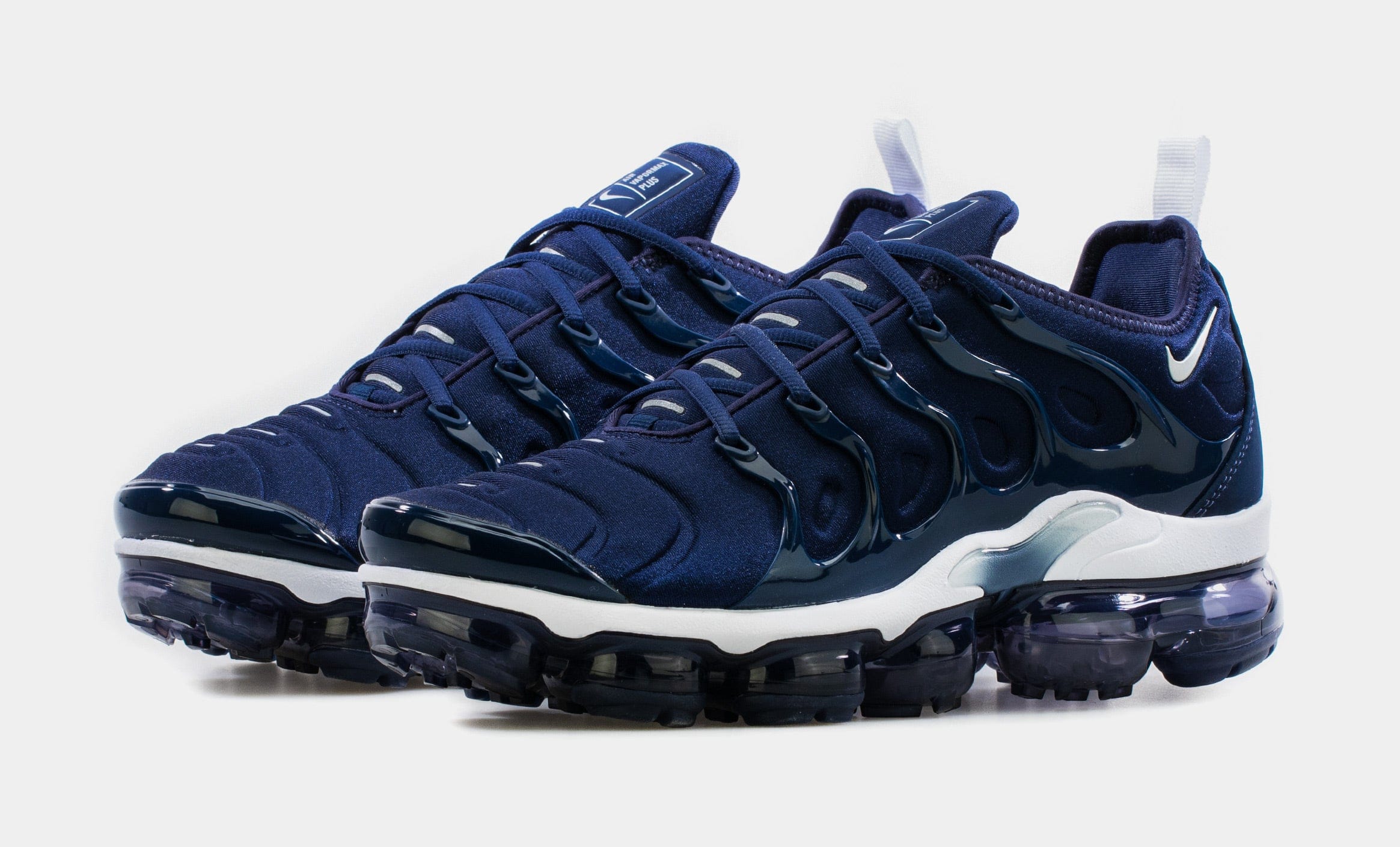 Nike Vapormax Plus Midnight Navy Mens Running Shoes (Navy/White)