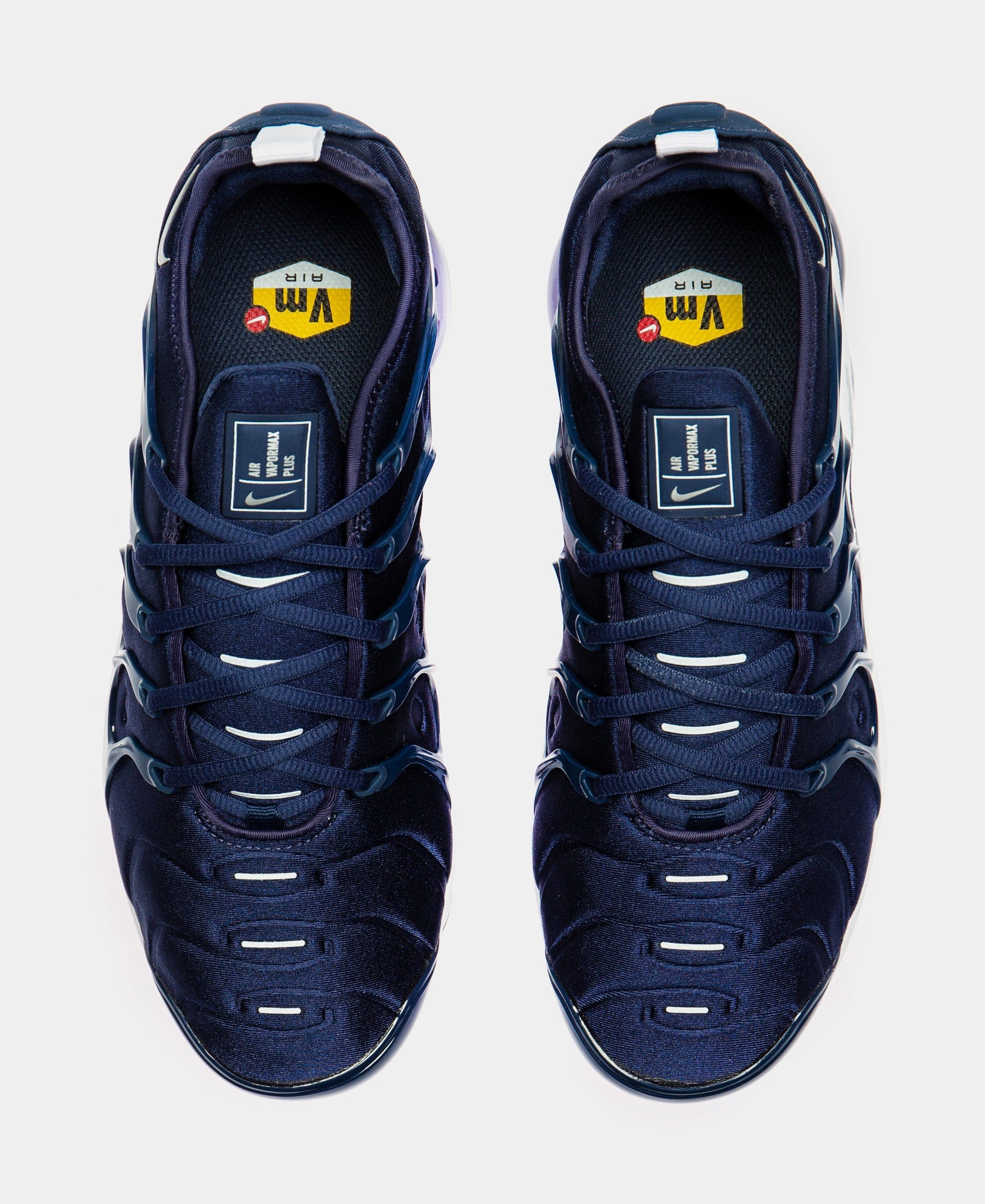 Nike Vapormax Plus Midnight Navy Mens Running Shoes (Navy/White)
