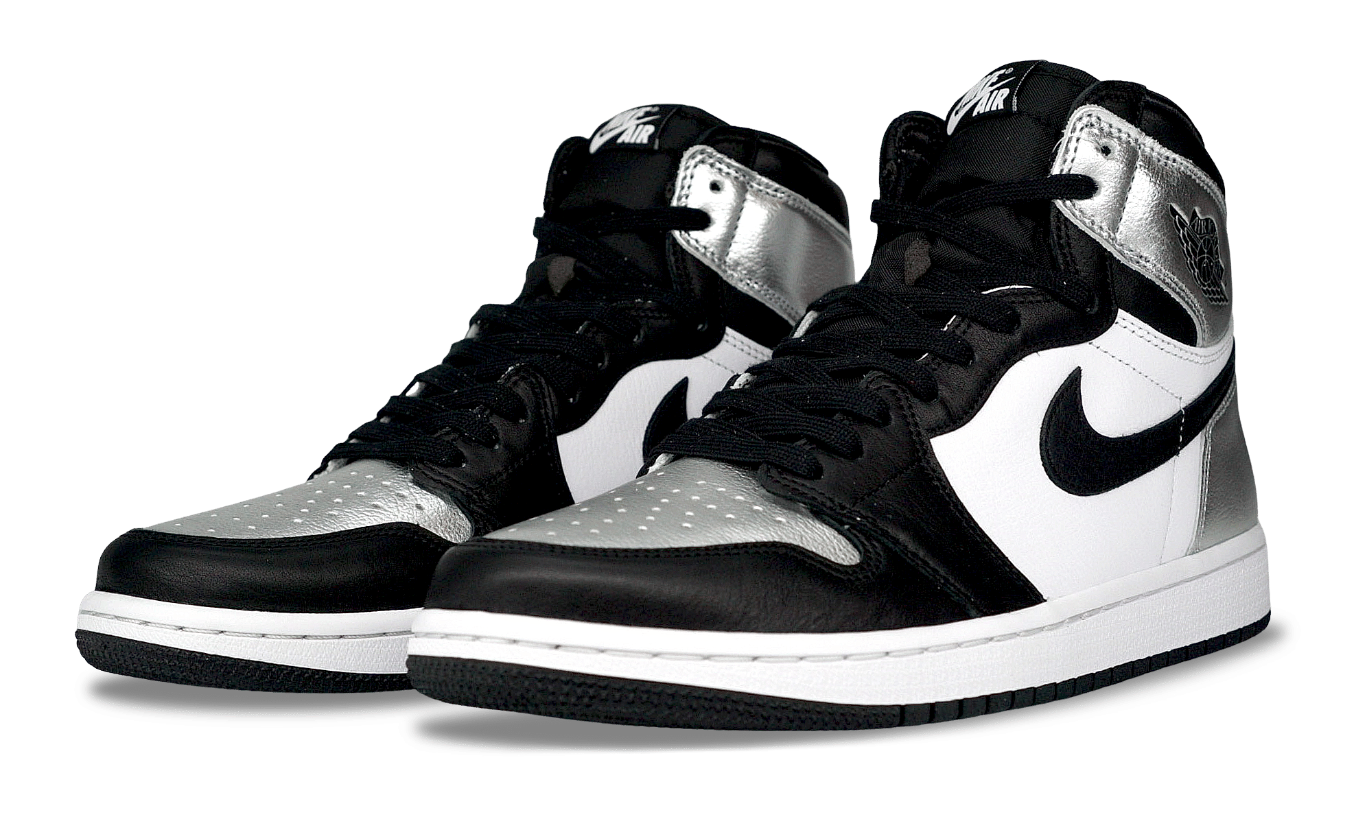 Nike Jordan 1 Retro High OG Silver Toe 2021 (CD0461 - 001) Women's Size 6 - 12