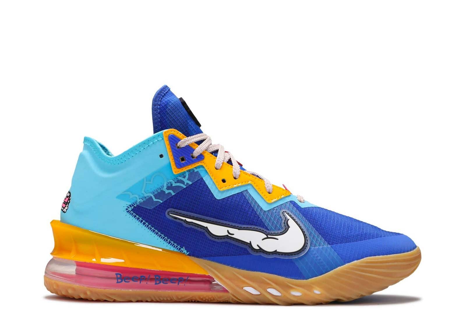 Nike Lebron 18 Low Wile E. vs Roadrunner Space Jam
