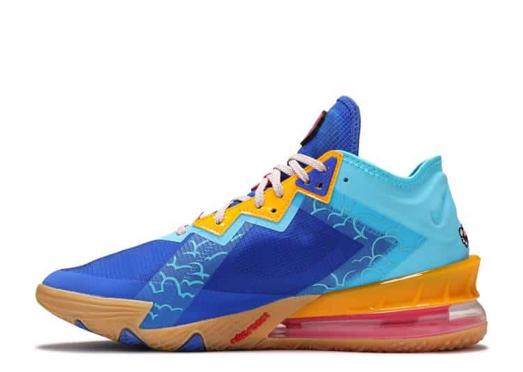 Nike Lebron 18 Low Wile E. vs Roadrunner Space Jam