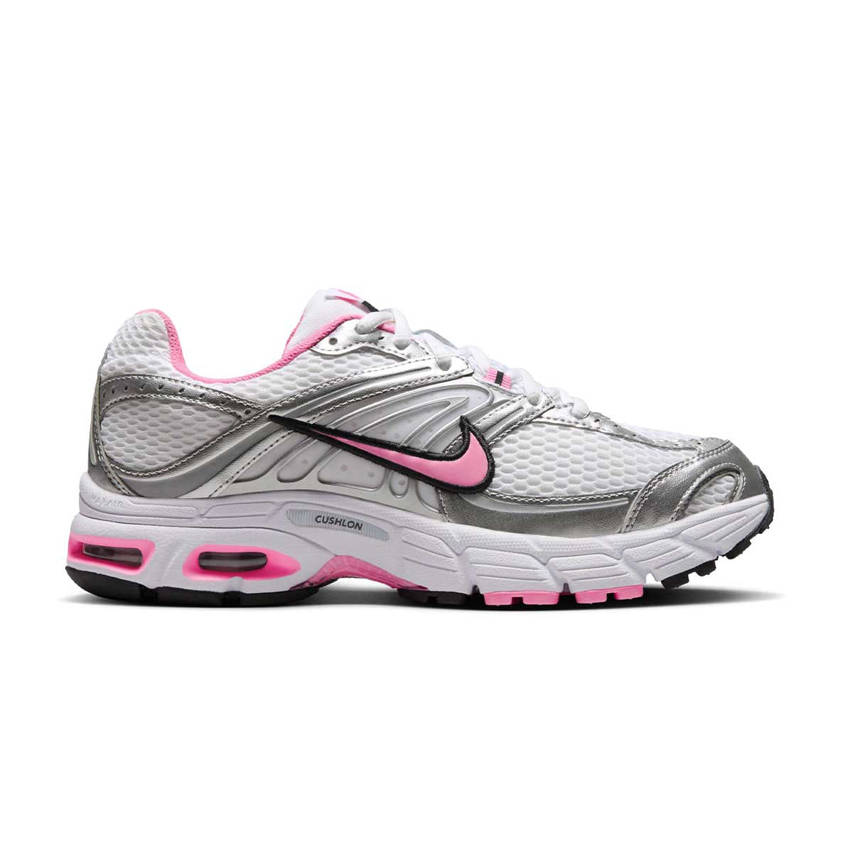 Nike Wmns Air Max Moto 2K White/Metallic Silver/Black/Pink Spell