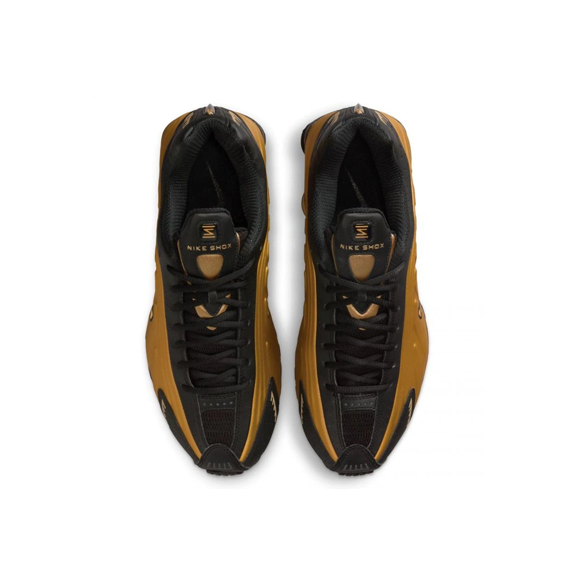 Nike Shox R4 Metallic Gold Black (2025)