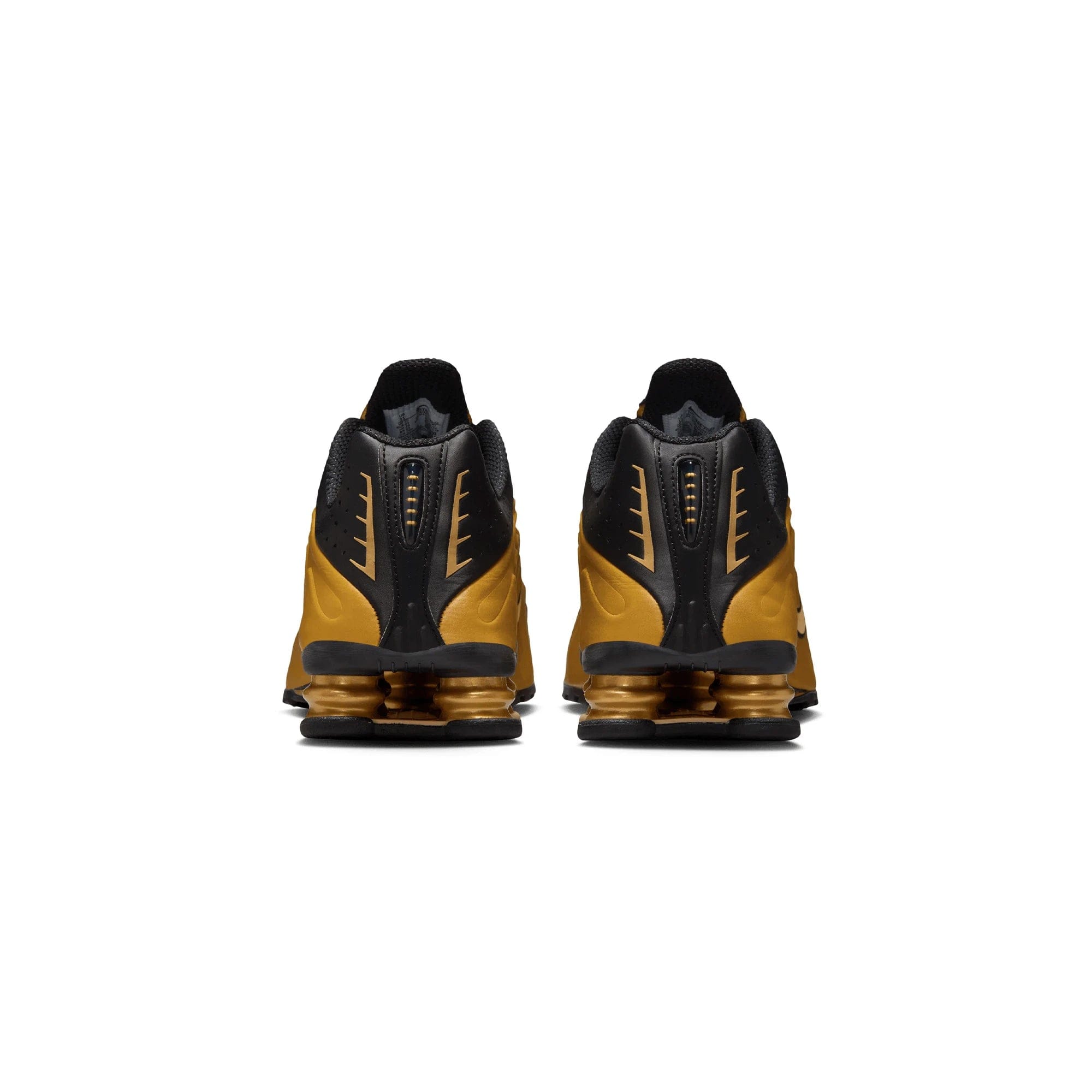 Nike Shox R4 Metallic Gold Black (2025)