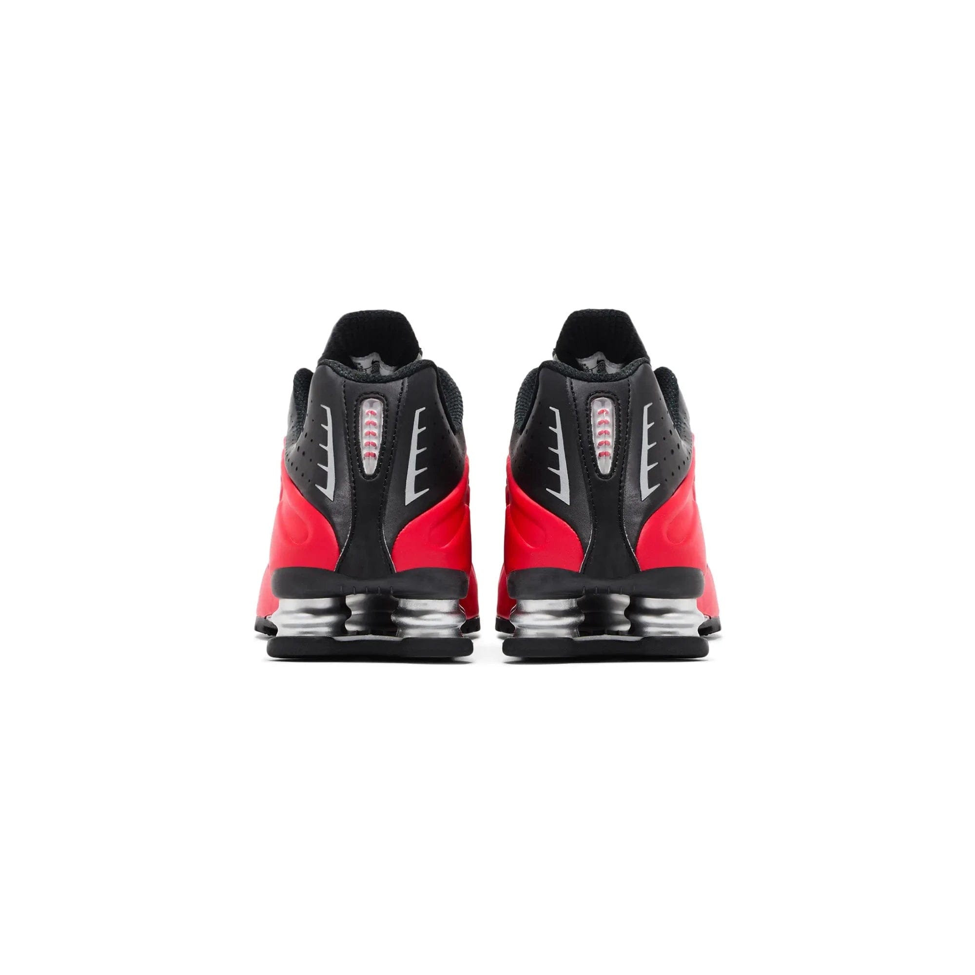 Nike Shox R4 University Red Black Metallic Silver