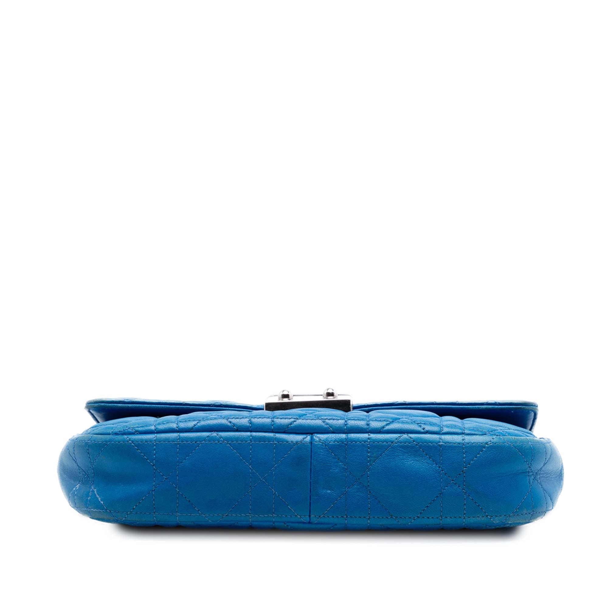 Dior Lambskin Cannage Miss Dior Promenade Chain Crossbody