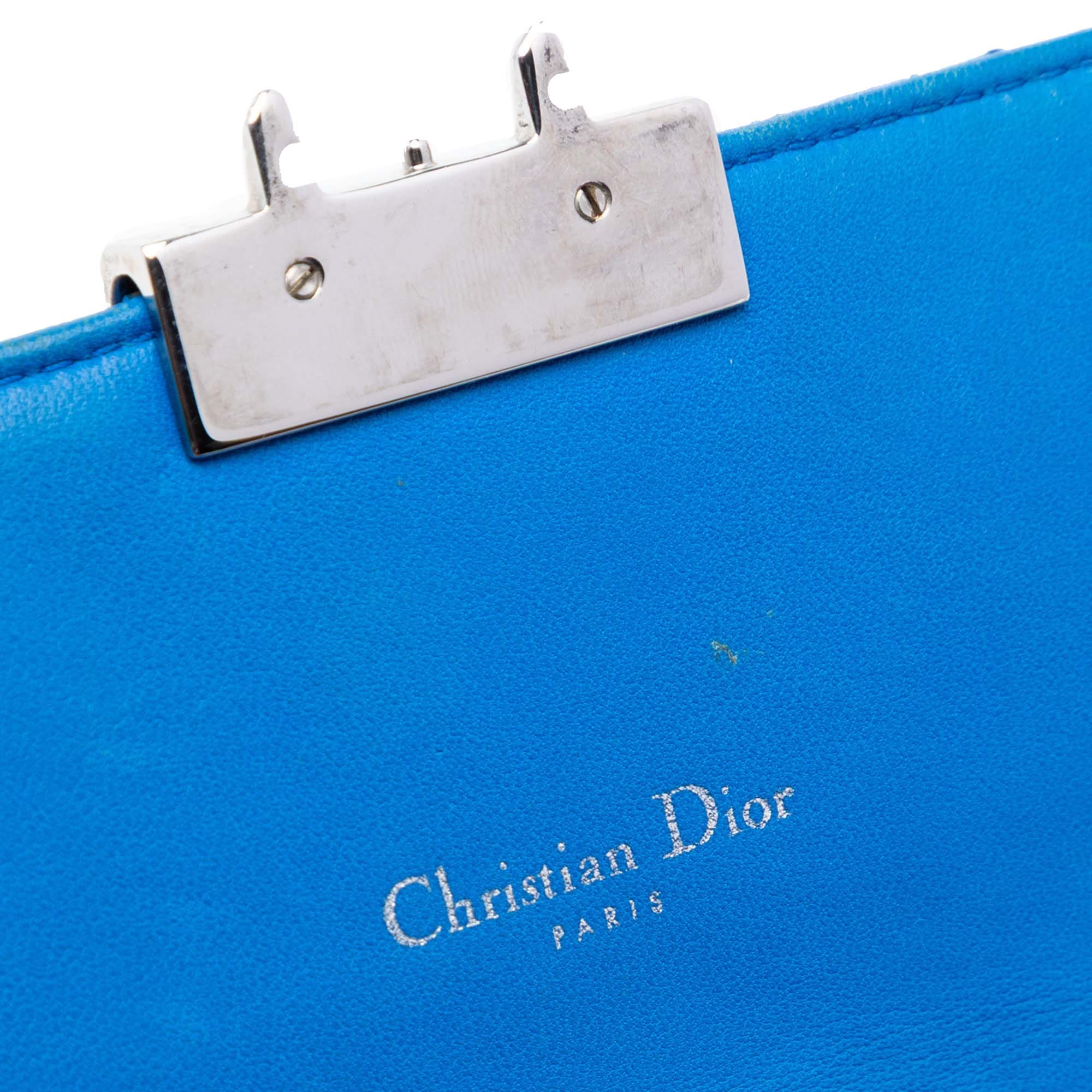 Dior Lambskin Cannage Miss Dior Promenade Chain Crossbody