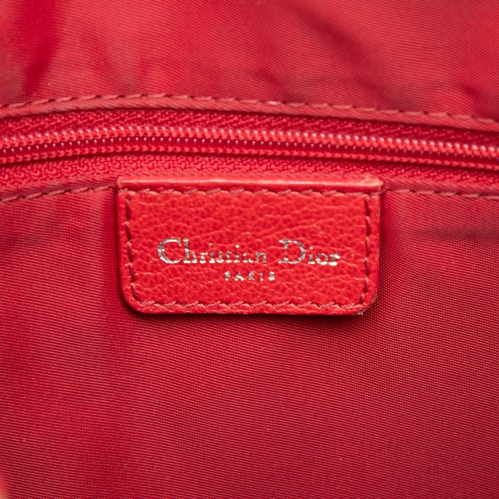 Dior Diorissimo Trotter Coated Canvas Rasta Crossbody
