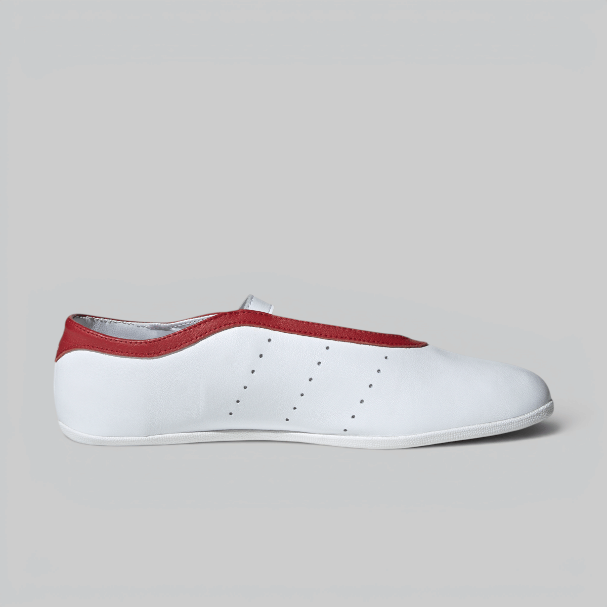 adidas Women's Stan Smith Low Ballet - White/Red