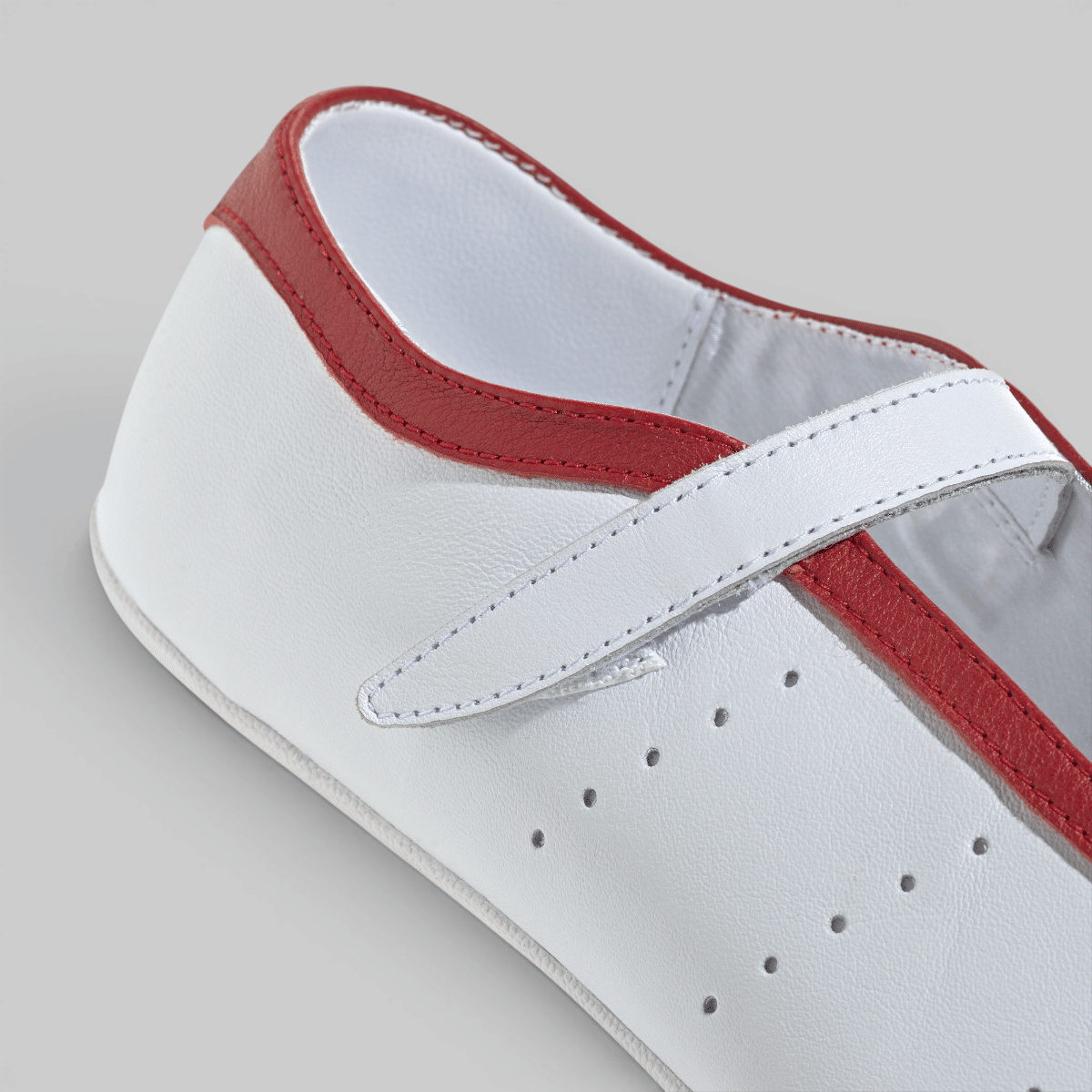 adidas Women's Stan Smith Low Ballet - White/Red