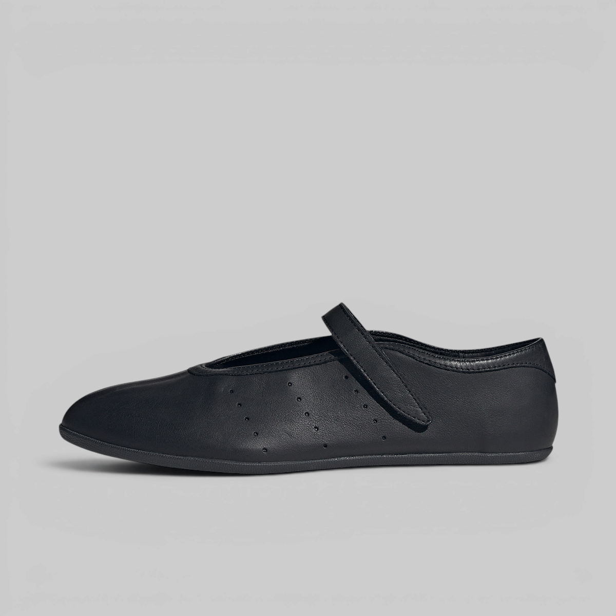adidas Women's Stan Smith Low Ballet - Black