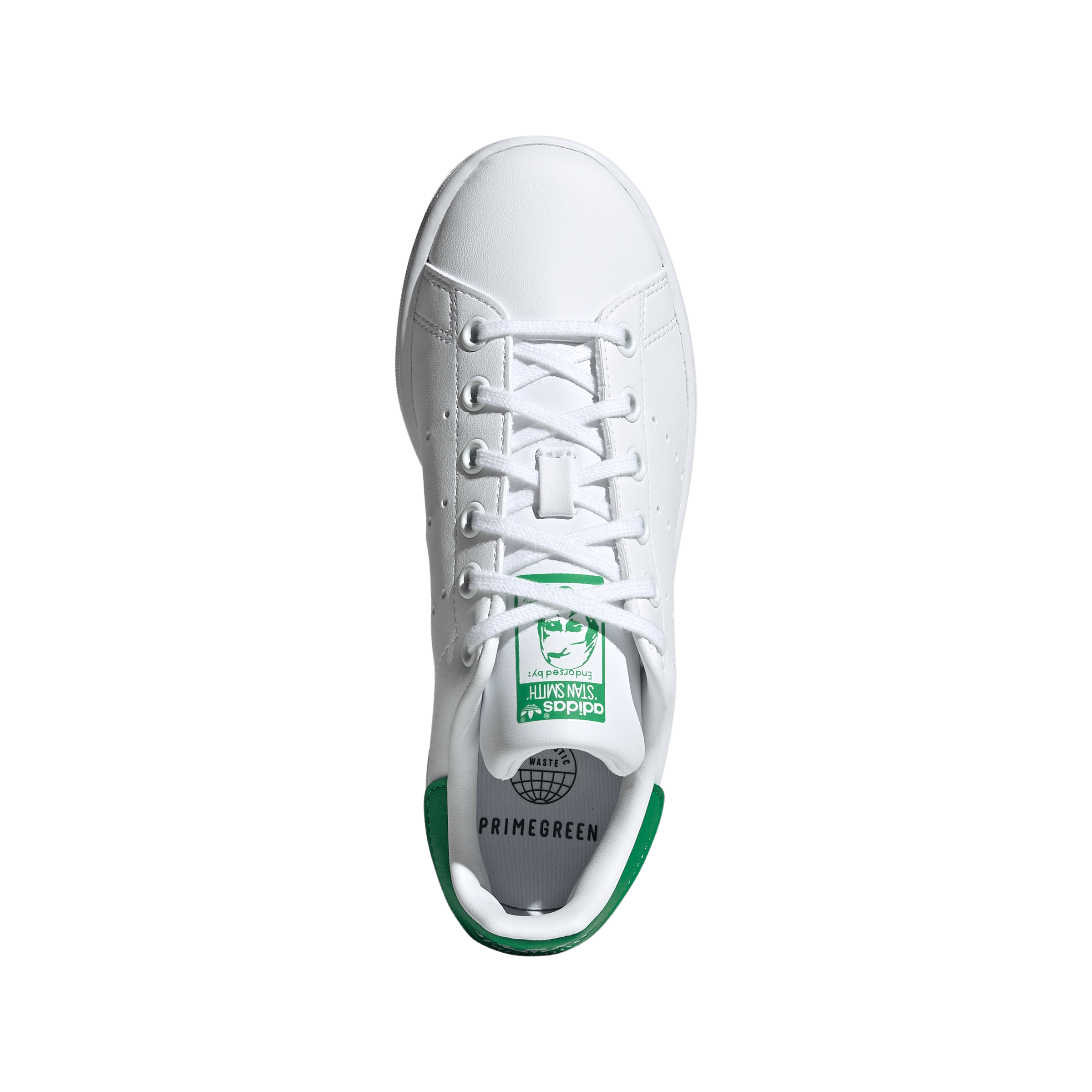 adidas Kids Stan Smith White Green