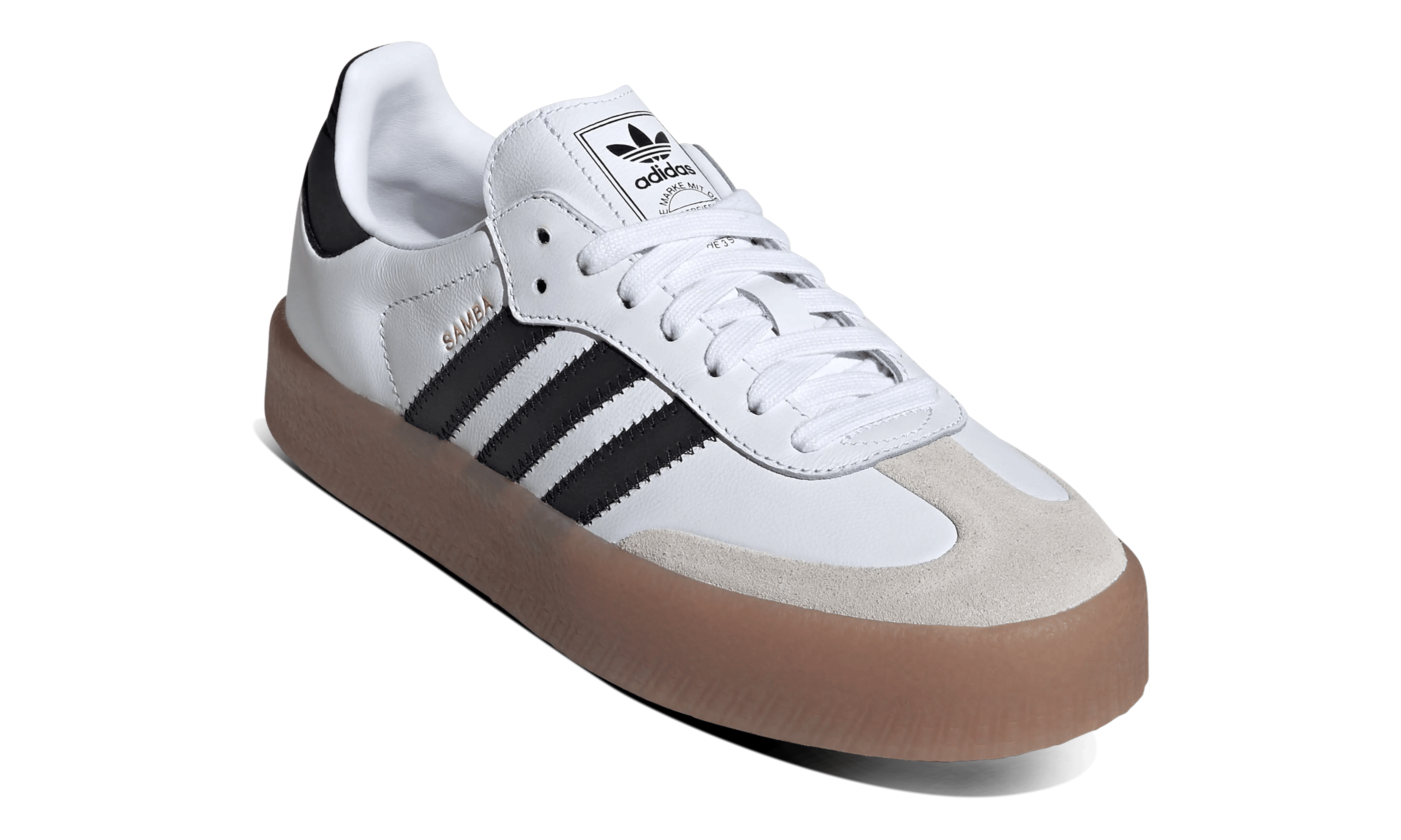 adidas Mujer Sambae Cloud White Metallic Gold