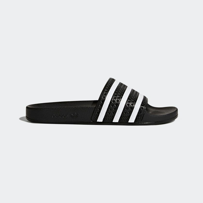 adidas Originals Adilette – Core Black / White