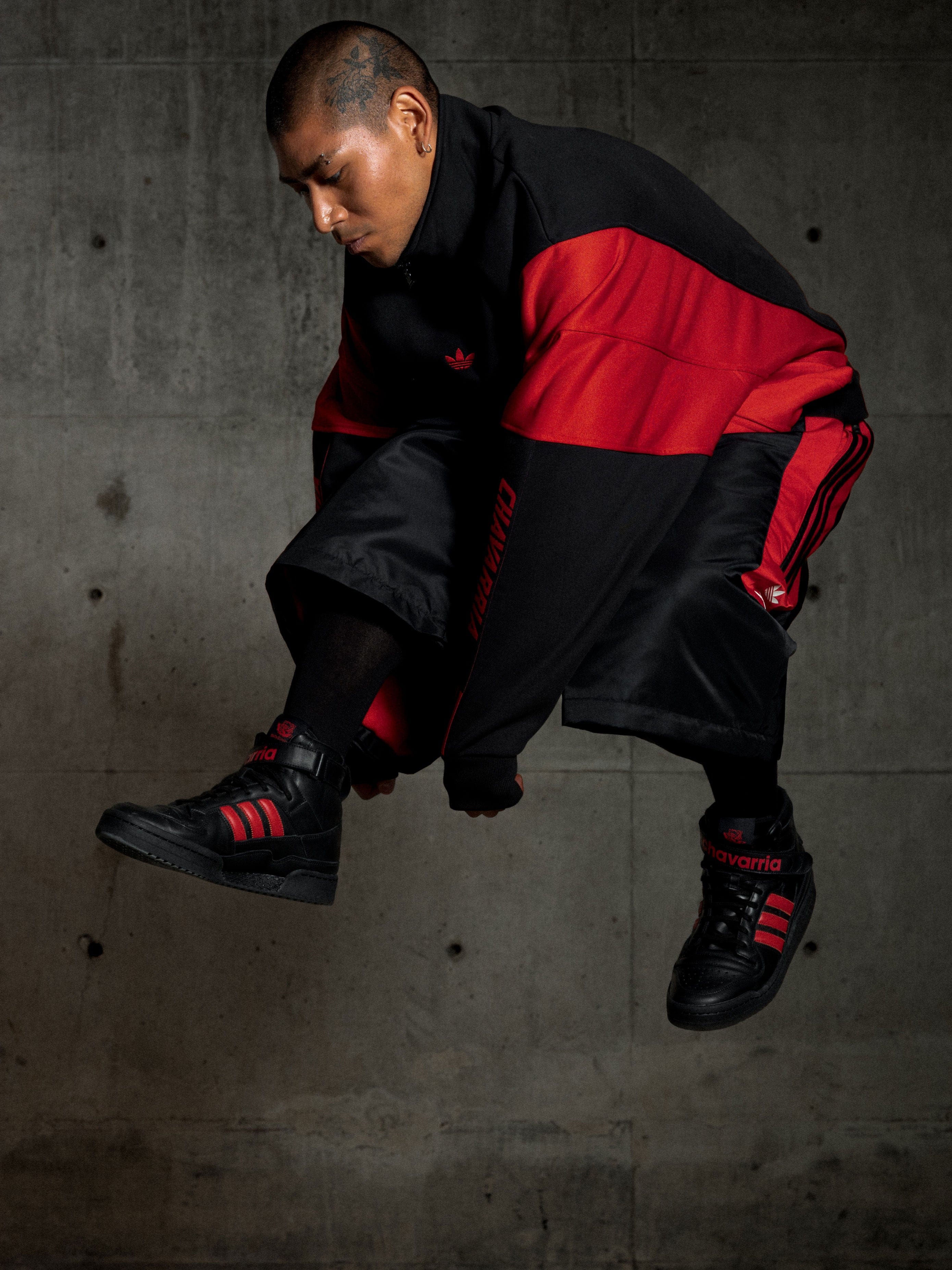 adidas Leather sneakers with iconic logo on the side