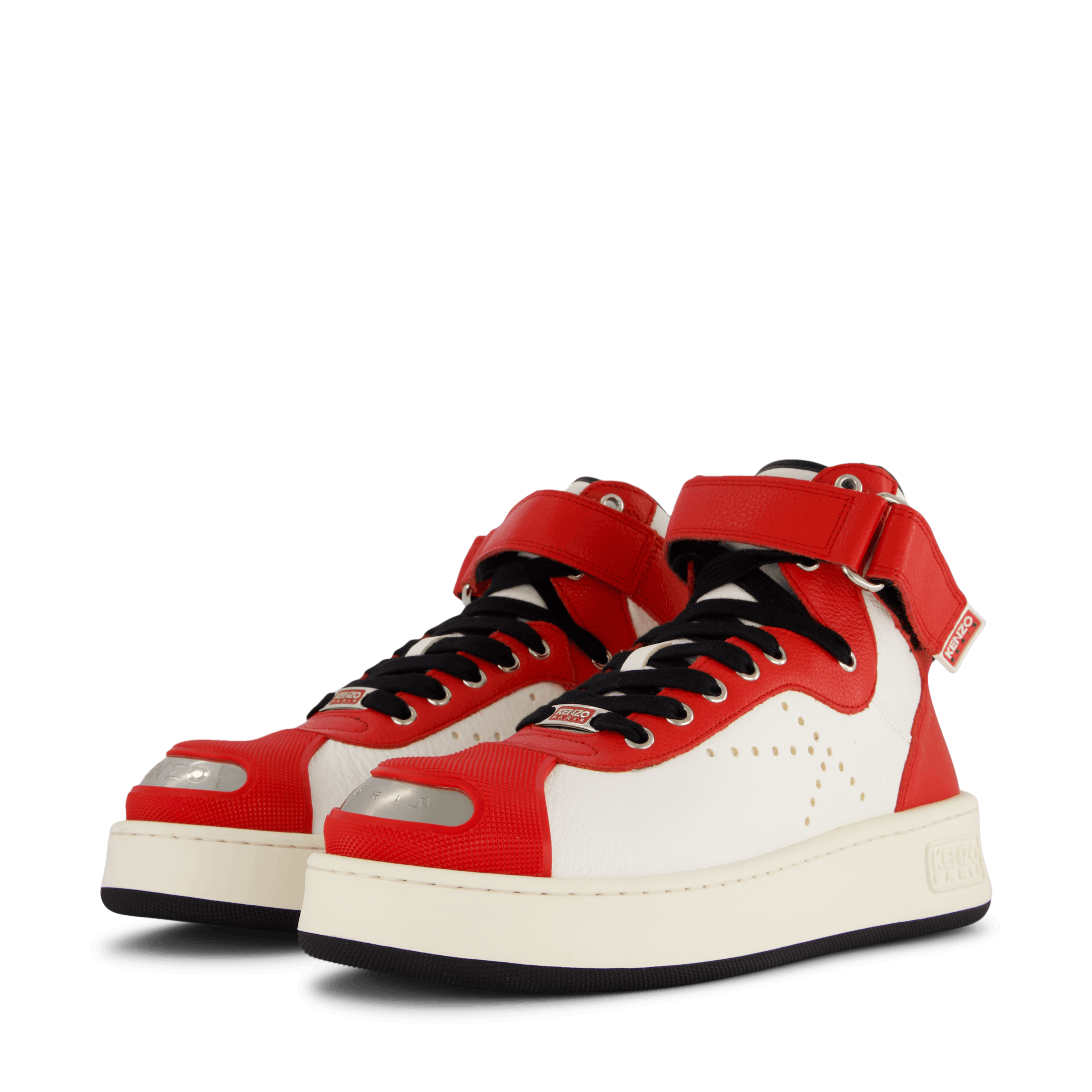 Kenzo High Top Sneaker Medium Red
