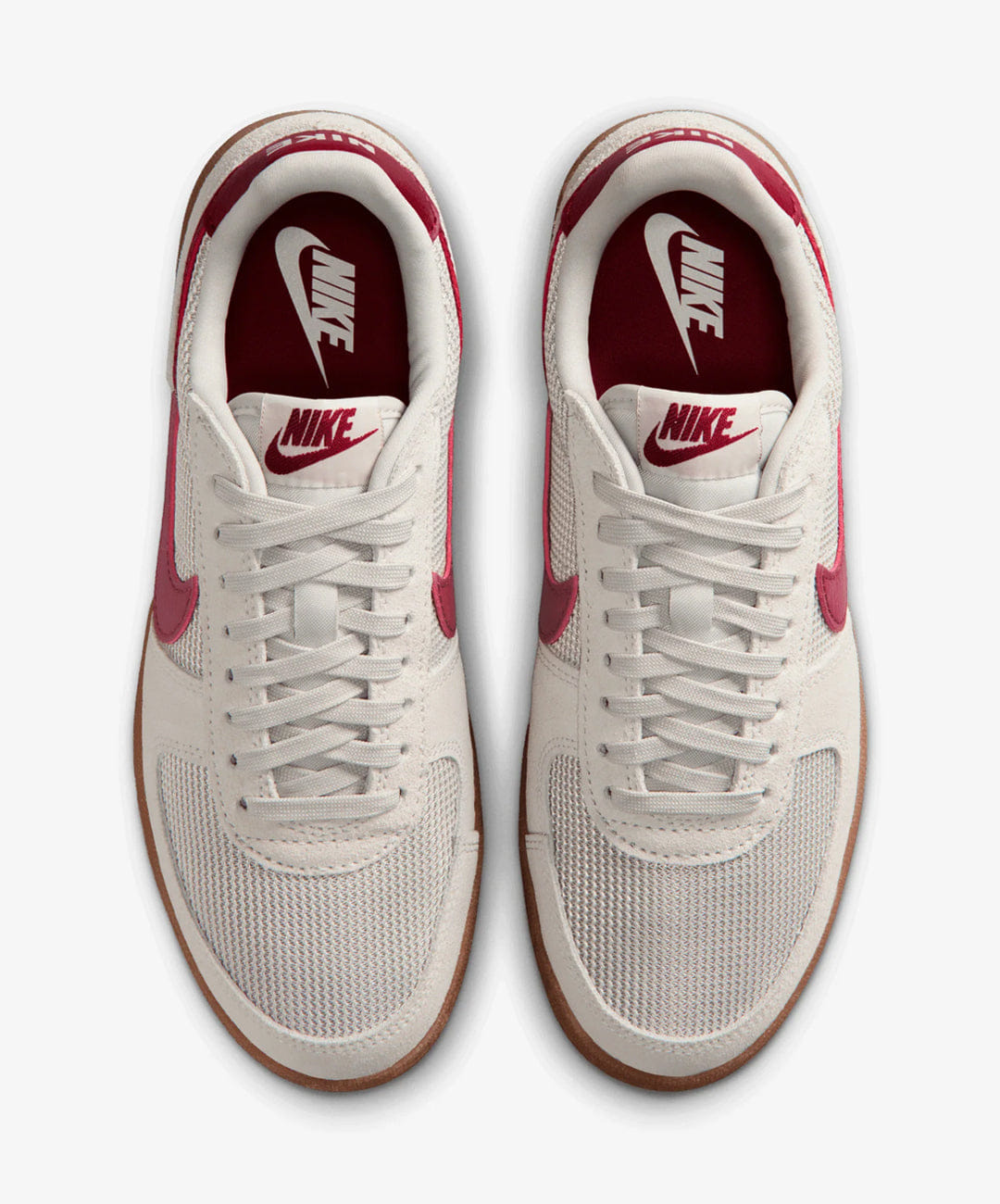 NIKE | FIELD GENERAL { LIGHT BONE/TEAM CRIMSON - GUM DARK BROWN