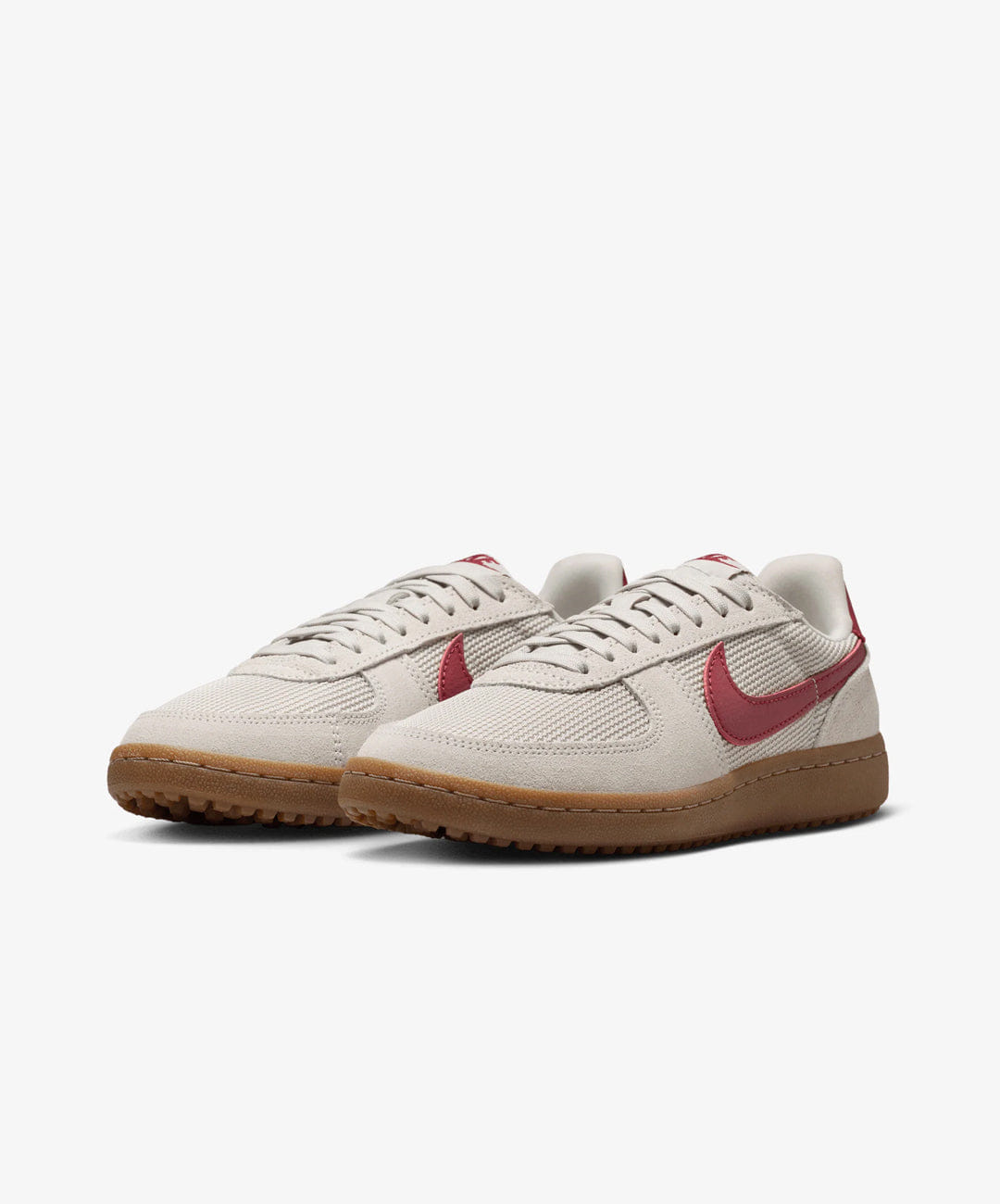 NIKE | FIELD GENERAL { LIGHT BONE/TEAM CRIMSON - GUM DARK BROWN