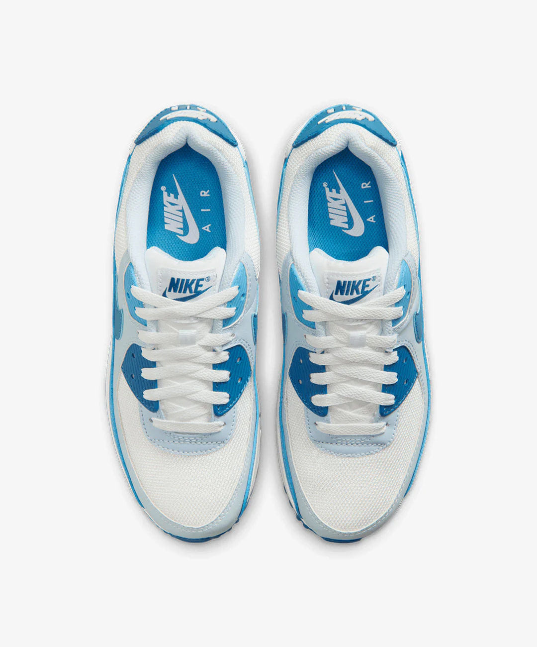 Nike | AIR MAX 90 { UNIVERSITY BLUE/HYDROGEN BLUE/STAR BLUE