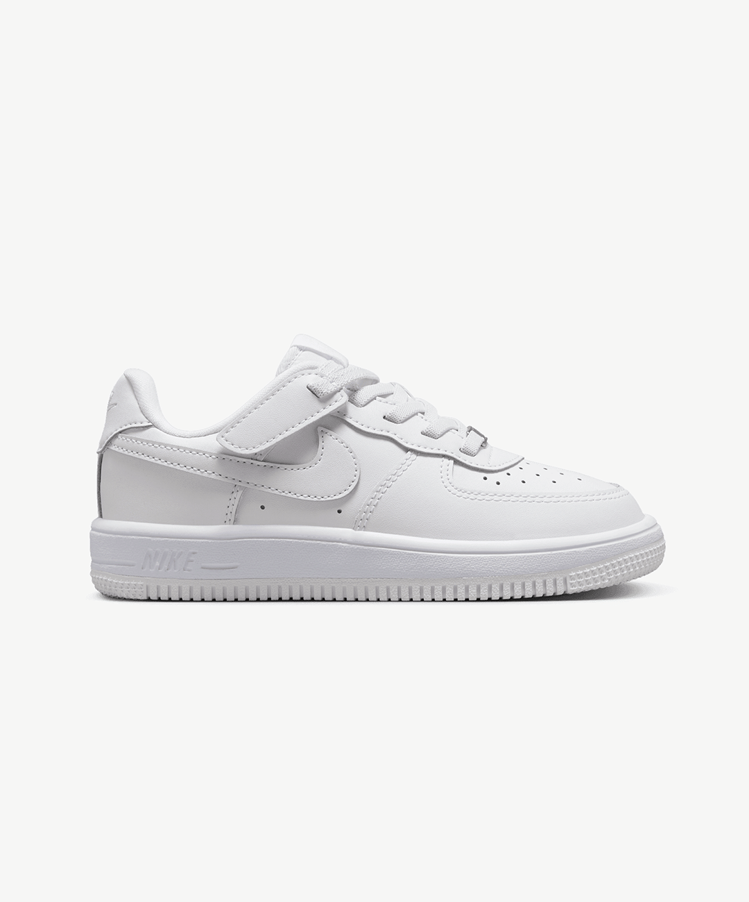 NIKE | FORCE 1 LOW EASYON KIDS { WHITE/WHITE - WHITE