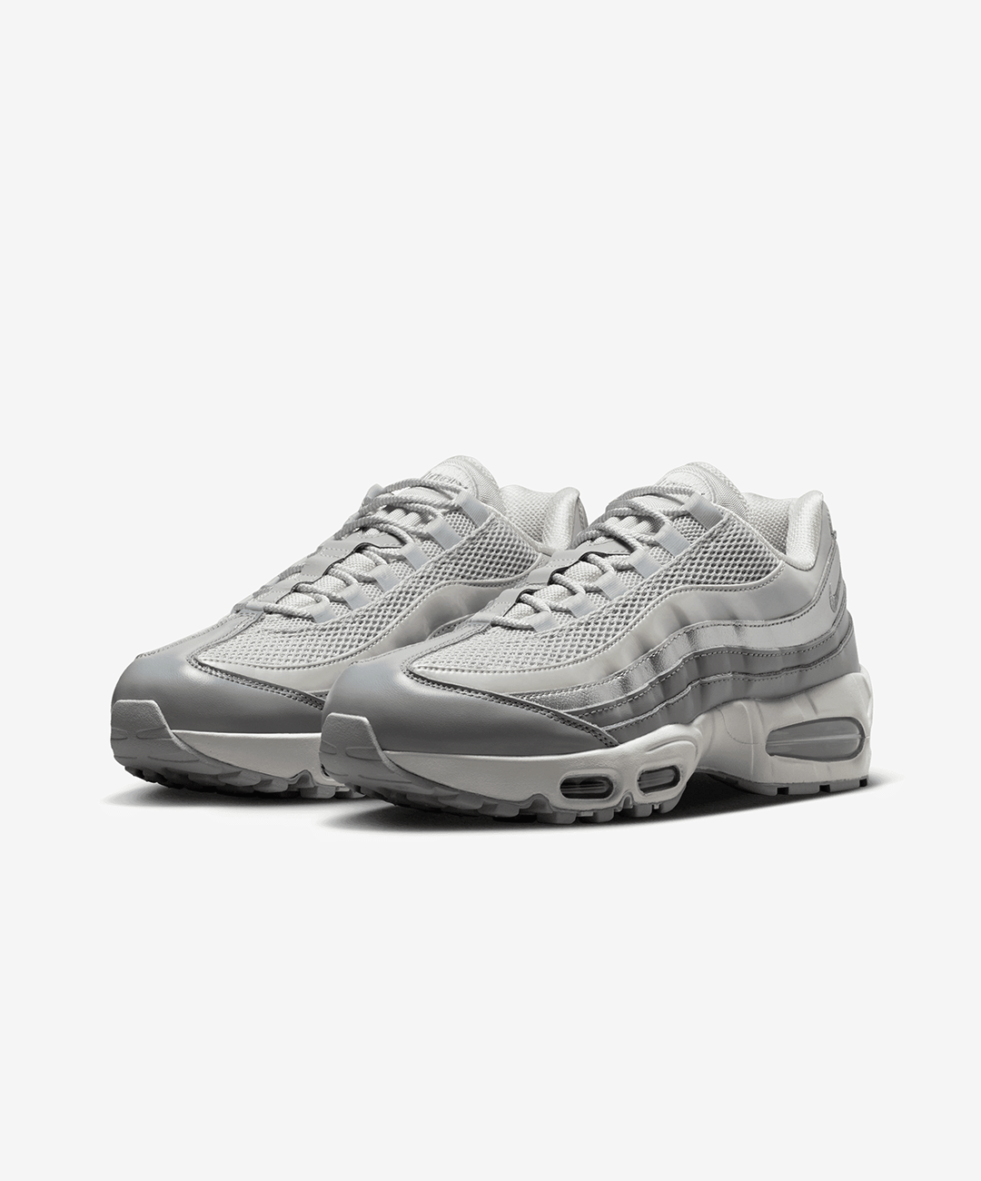 Nike | AIR MAX 95 BIG BUBBLE SE { GREY FOG/METALLIC SILVER - PARTICLE GREY