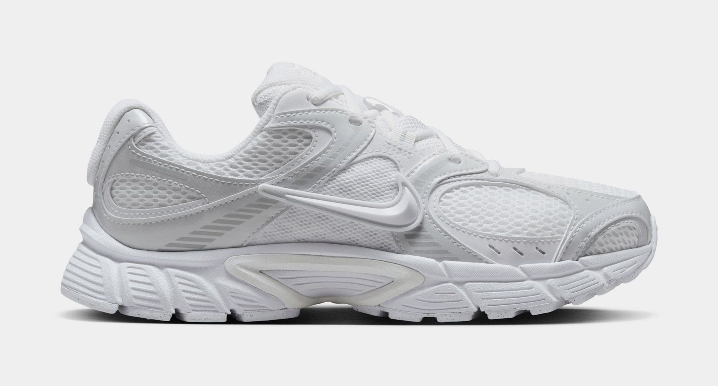 Nike V5 RNR Womens Running Shoes (White/Black/Metallic Silver/White)