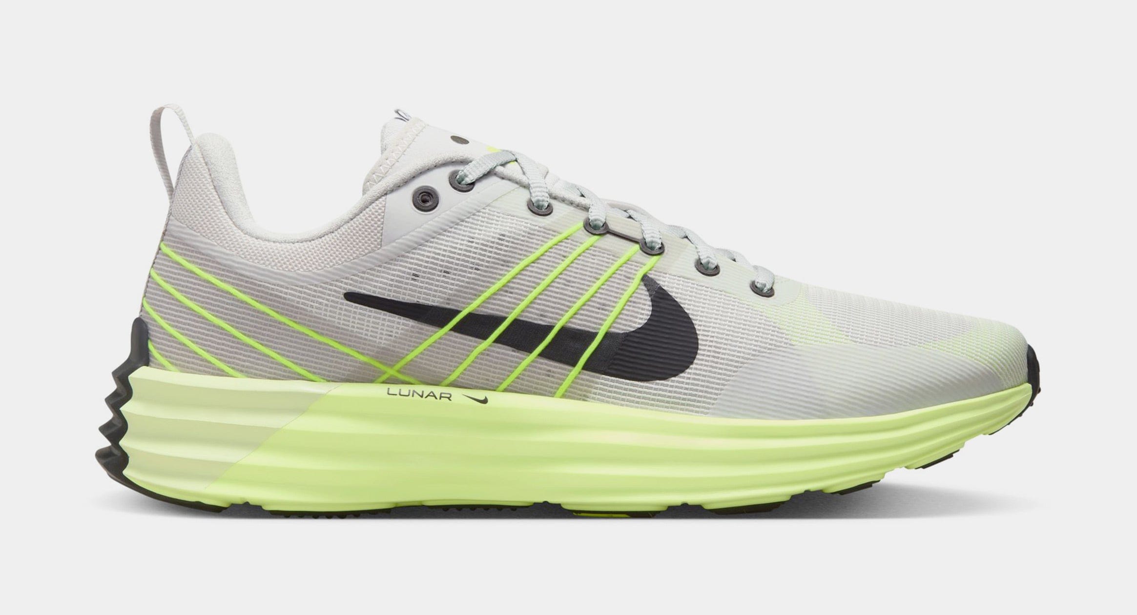 Nike Lunar Roam Mens Running Shoes (Neutral Grey/Black/Volt/Photon Dust) Final Sale