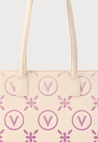 Valentino Samba Re Print Handbag Ecru/Rosa