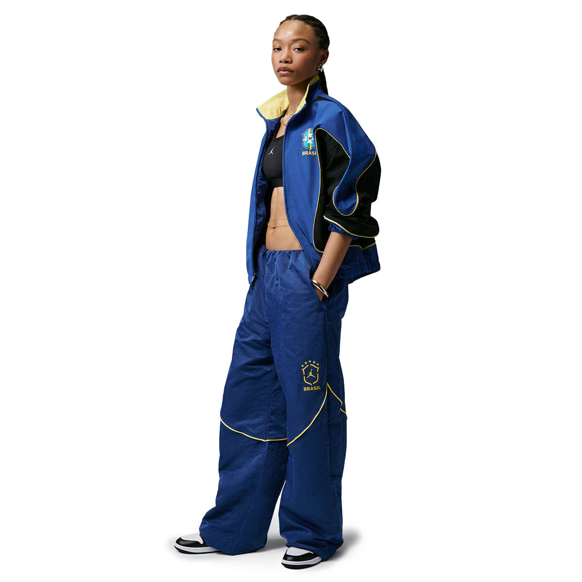 Air Jordan Wmns Jordan P6 Tunnel Pants OLD ROYAL/YELLOW PULSE