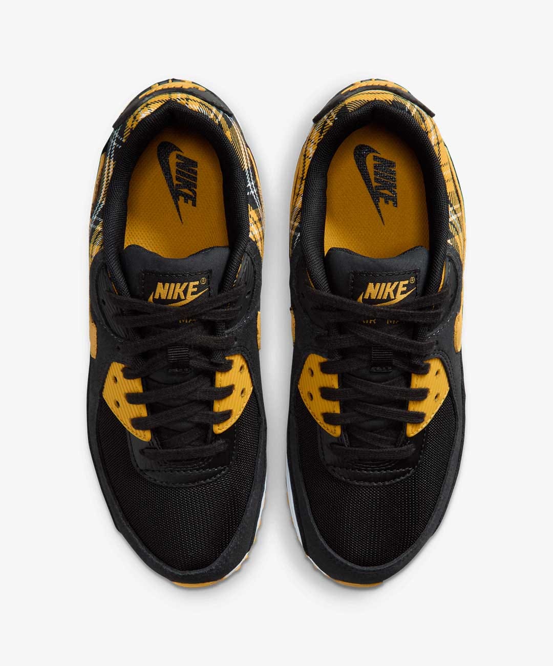 NIKE | AIR MAX 90 { BLACK/YELLOW OCHRE - WHITE