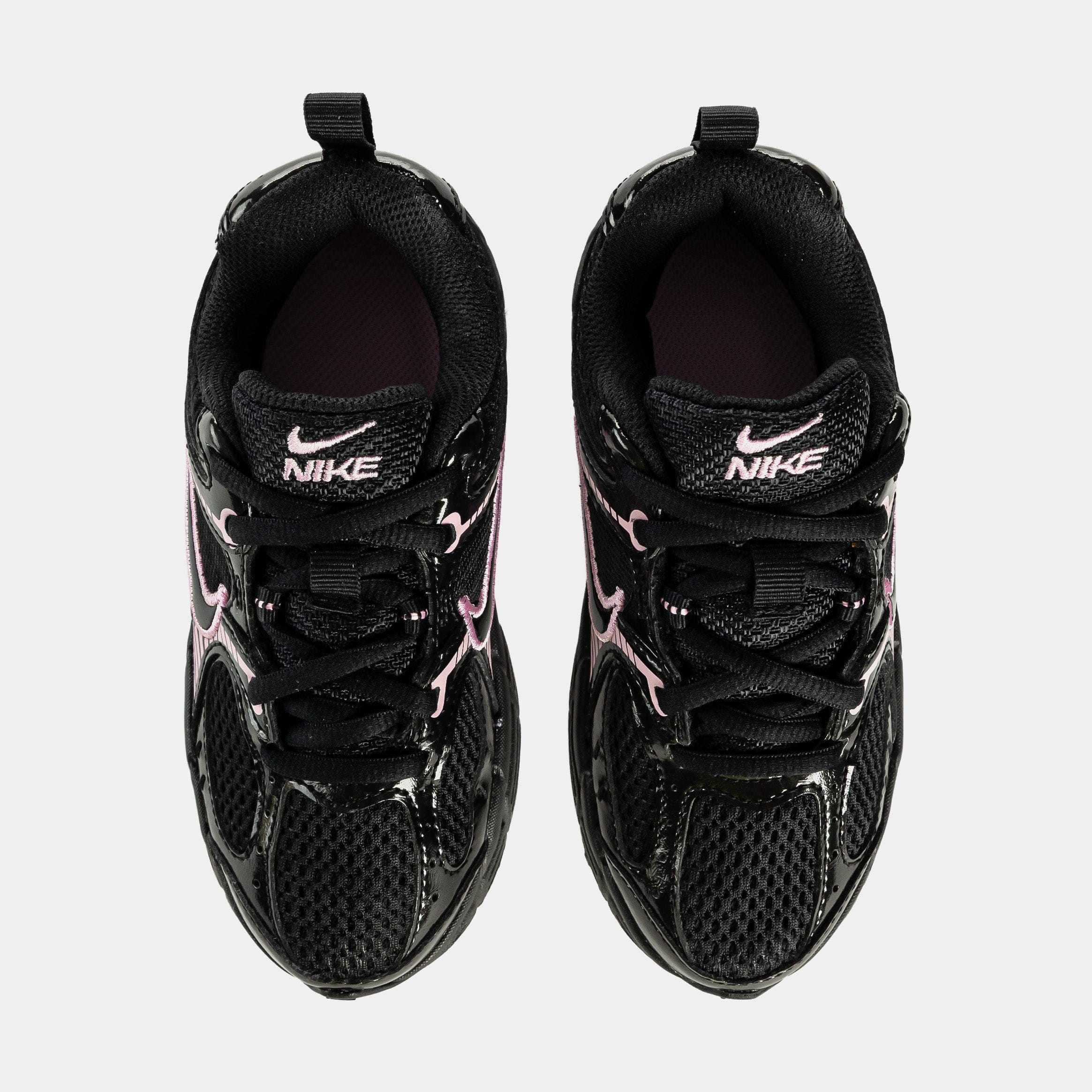 Nike V5 RNR Preschool Running Shoes (Black/Pink Rise)