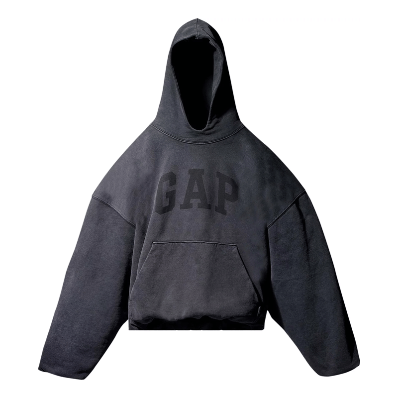 Yeezy x Gap Dove Hoodie Washed Black
