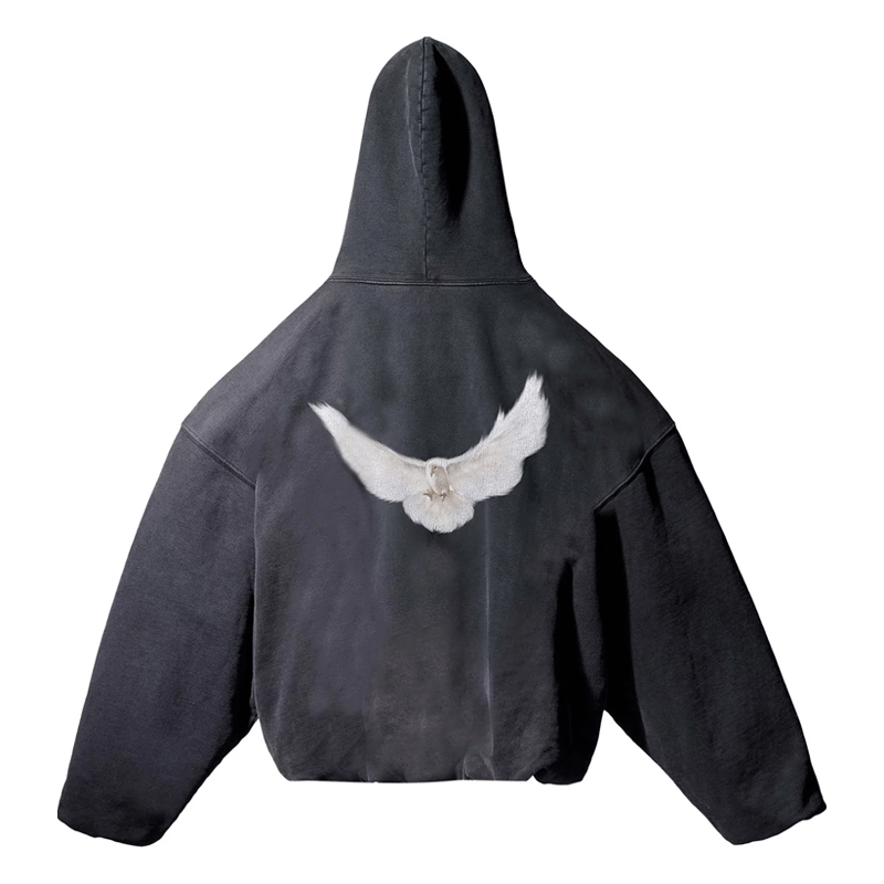 Yeezy x Gap Dove Hoodie Washed Black
