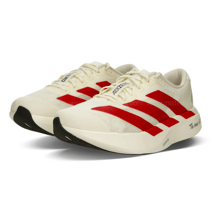 Adidas Adizero Adios Pro 4 Off White Better Scarlet