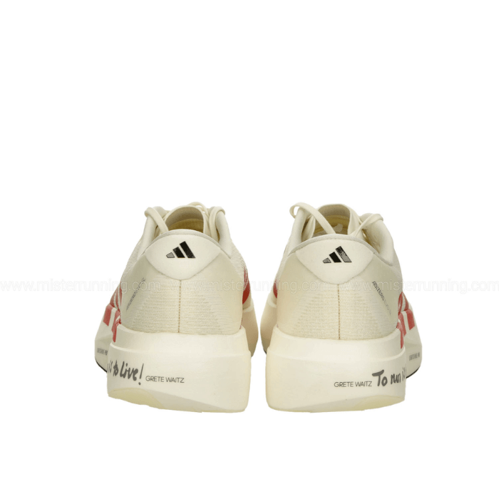 Adidas Adizero Adios Pro 4 Off White Better Scarlet
