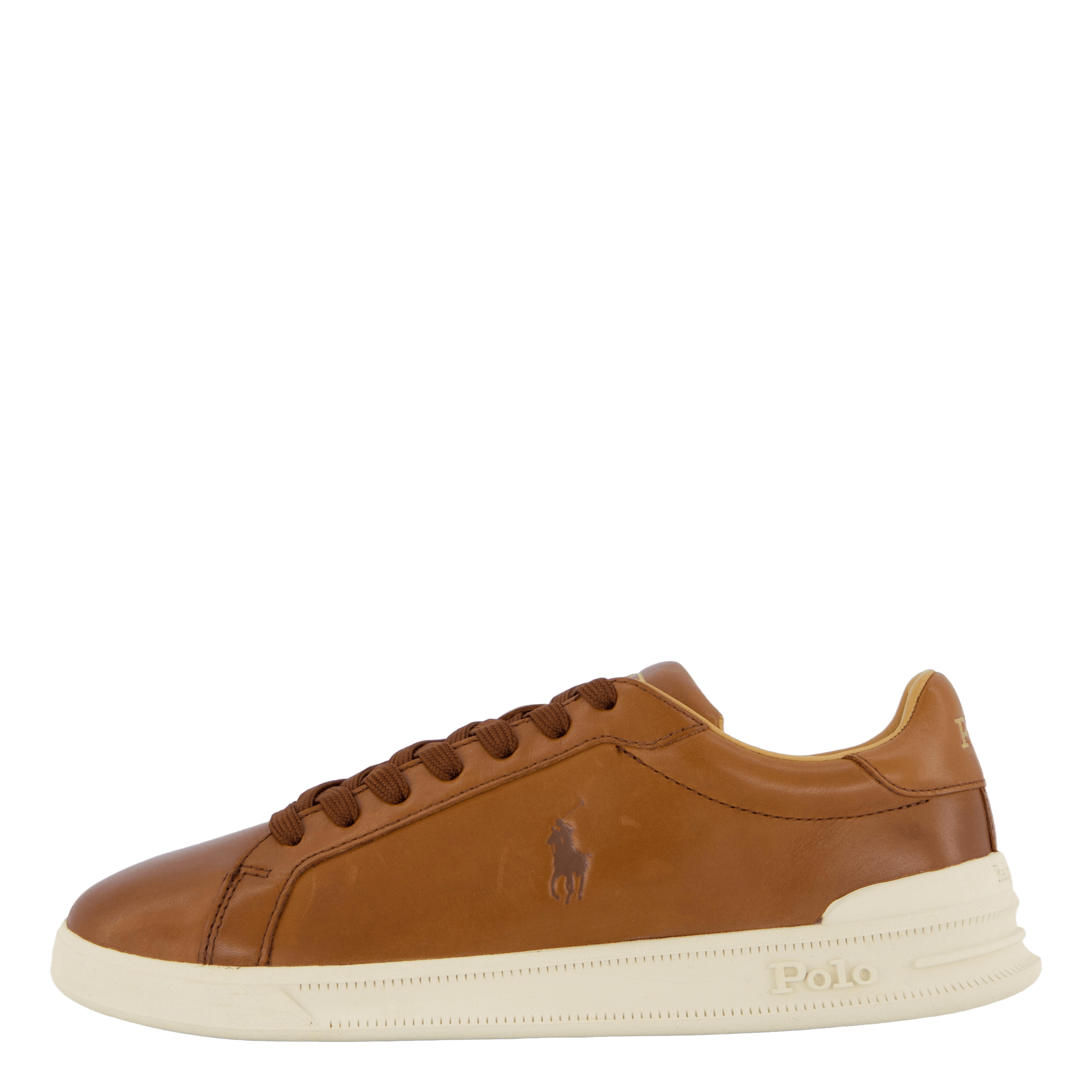 Polo Ralph Lauren Heritage Court II Leather Sneaker Polo Pale Russet