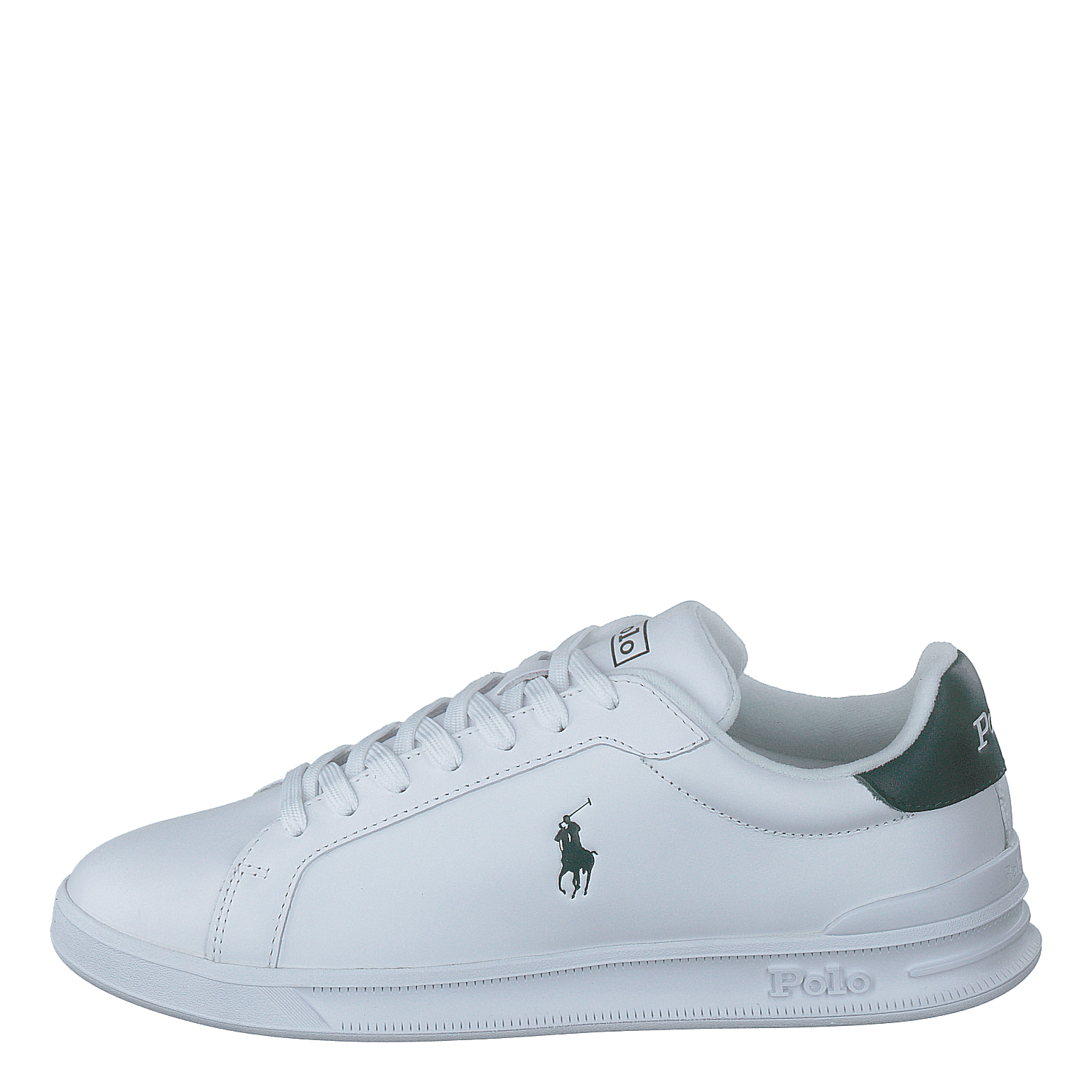 Polo Ralph Lauren Heritage Court II Leather Sneaker White / College Green PP